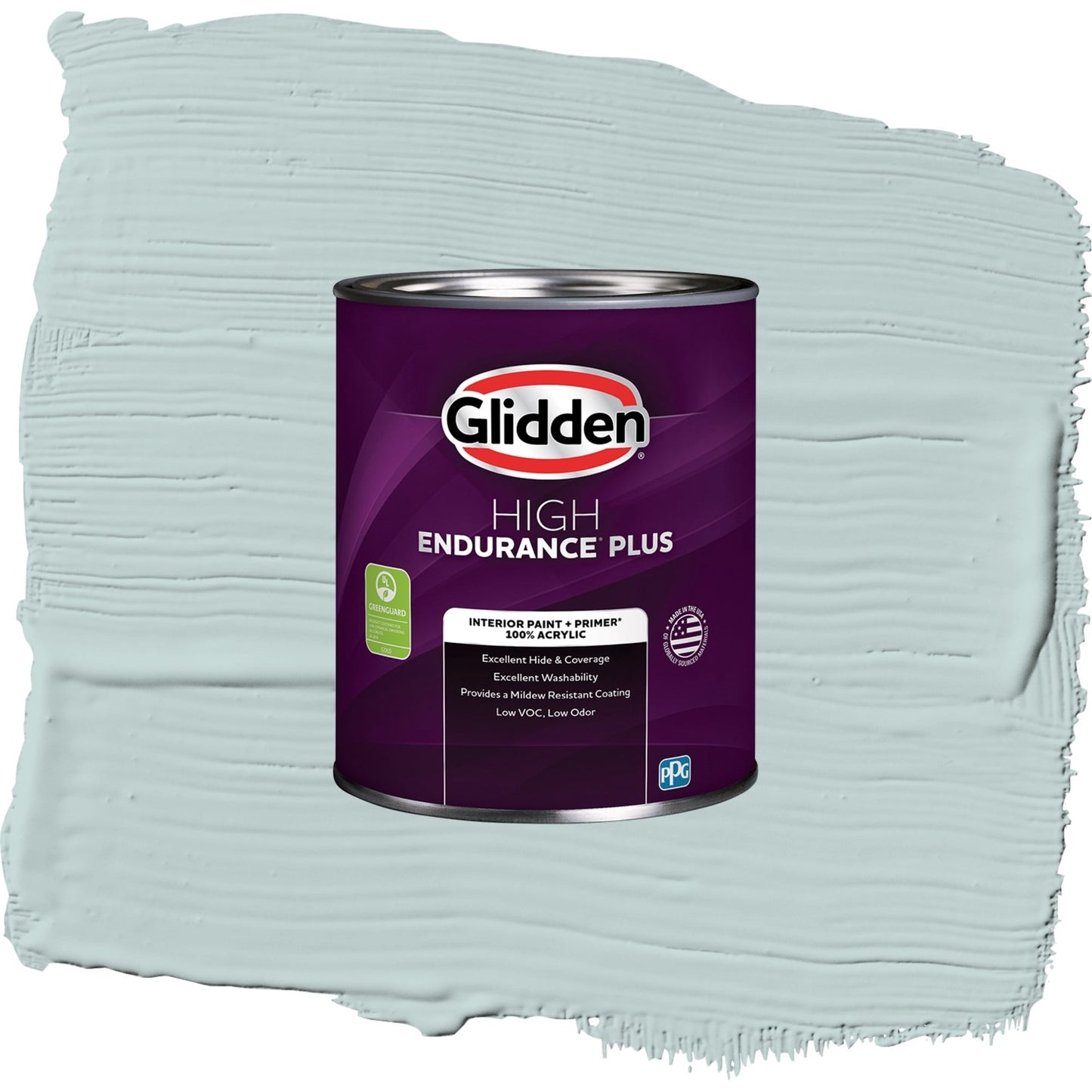 Glidden HEP Babbling Brook / Green, Eggshell Interior Paint with Primer, 1 Quart