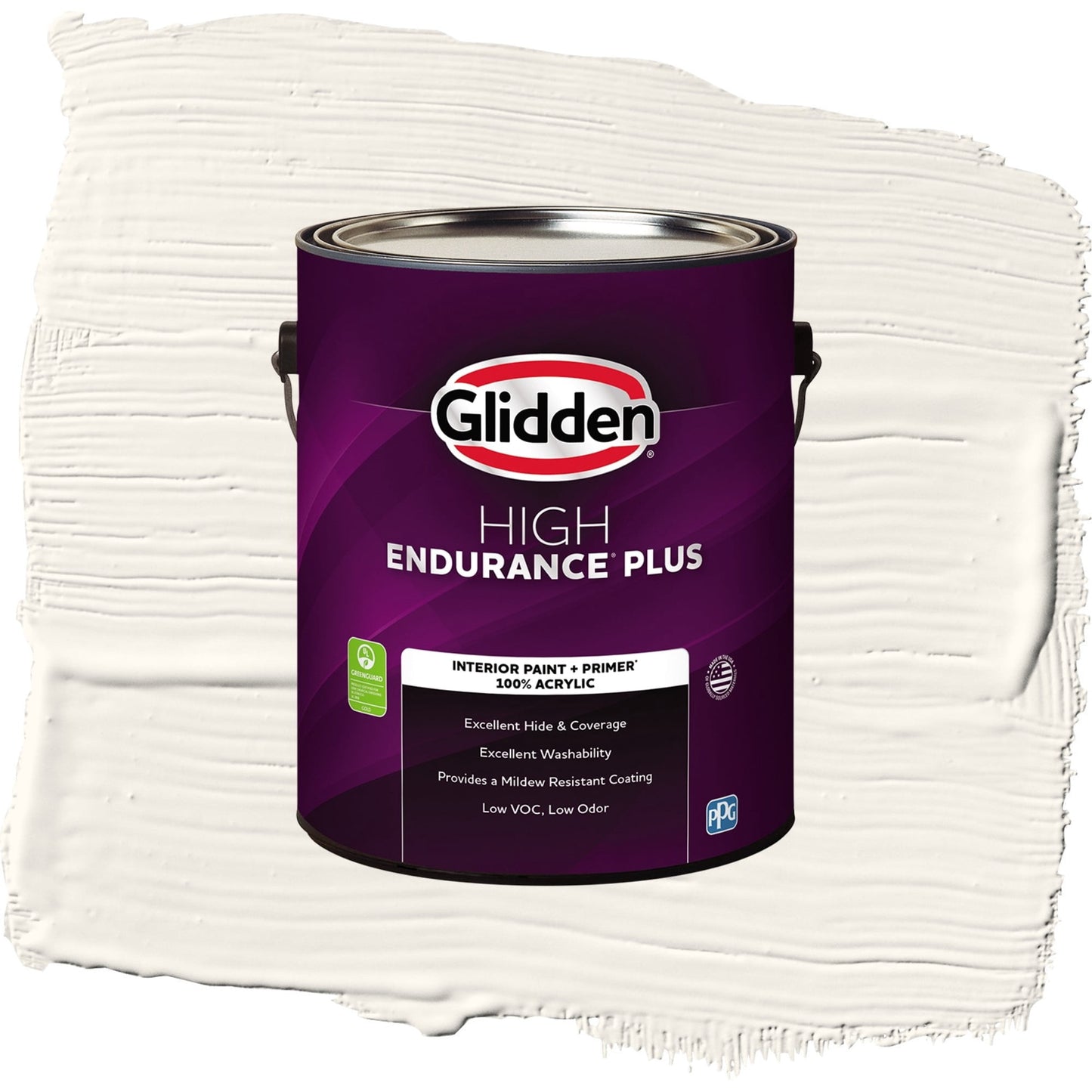 Glidden HEP Cow's Milk / Off White Semi-Gloss Interior Paint with Primer, 1 Gallon