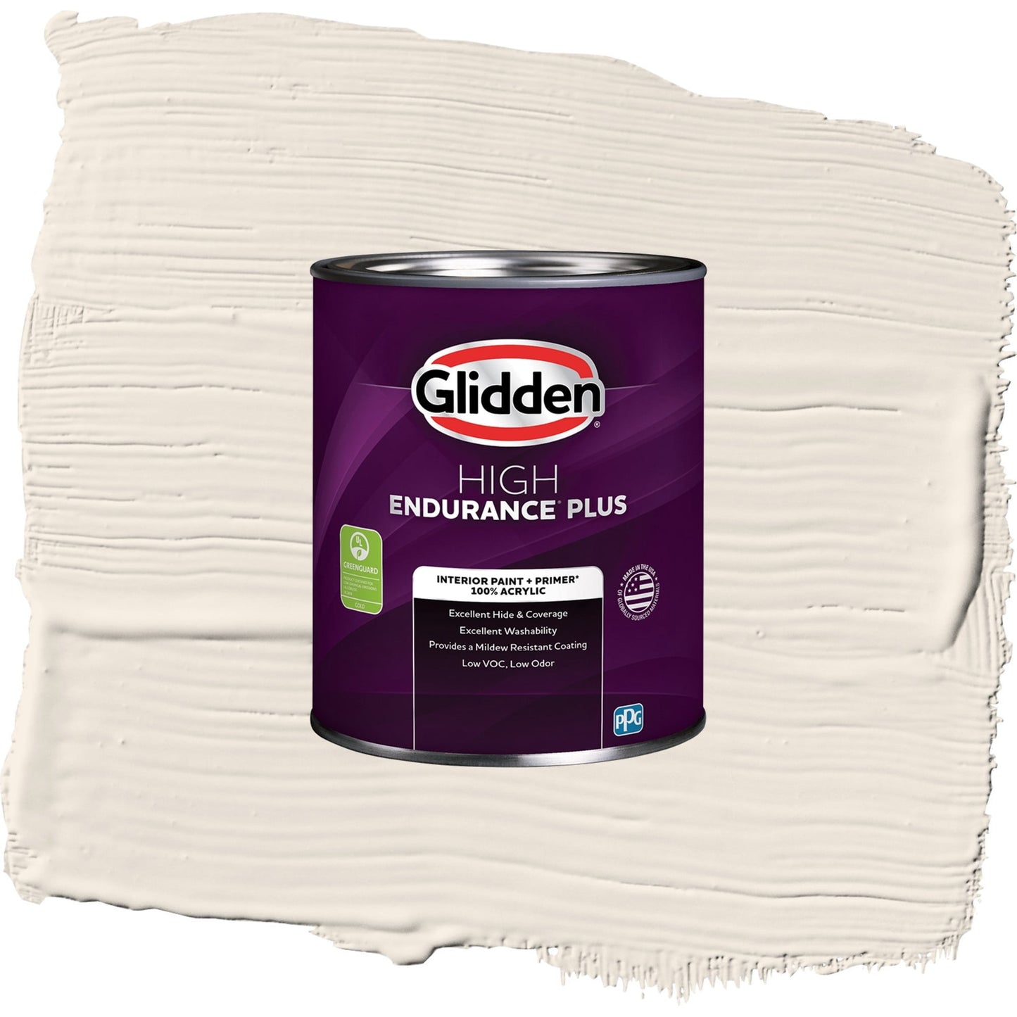 Glidden HEP String of Pearls / Beige, Semi-Gloss Interior Paint with Primer, 1 Quart