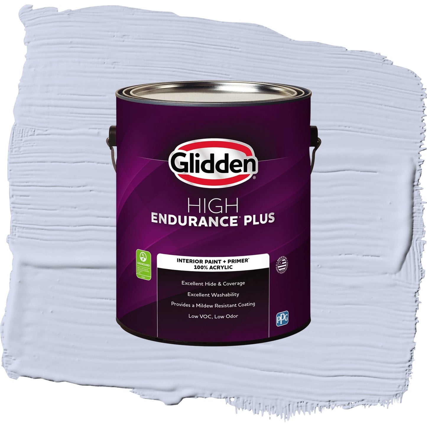 Glidden HEP Sweet Emily / Purple, Semi-Gloss Interior Paint with Primer, 1 Gallon