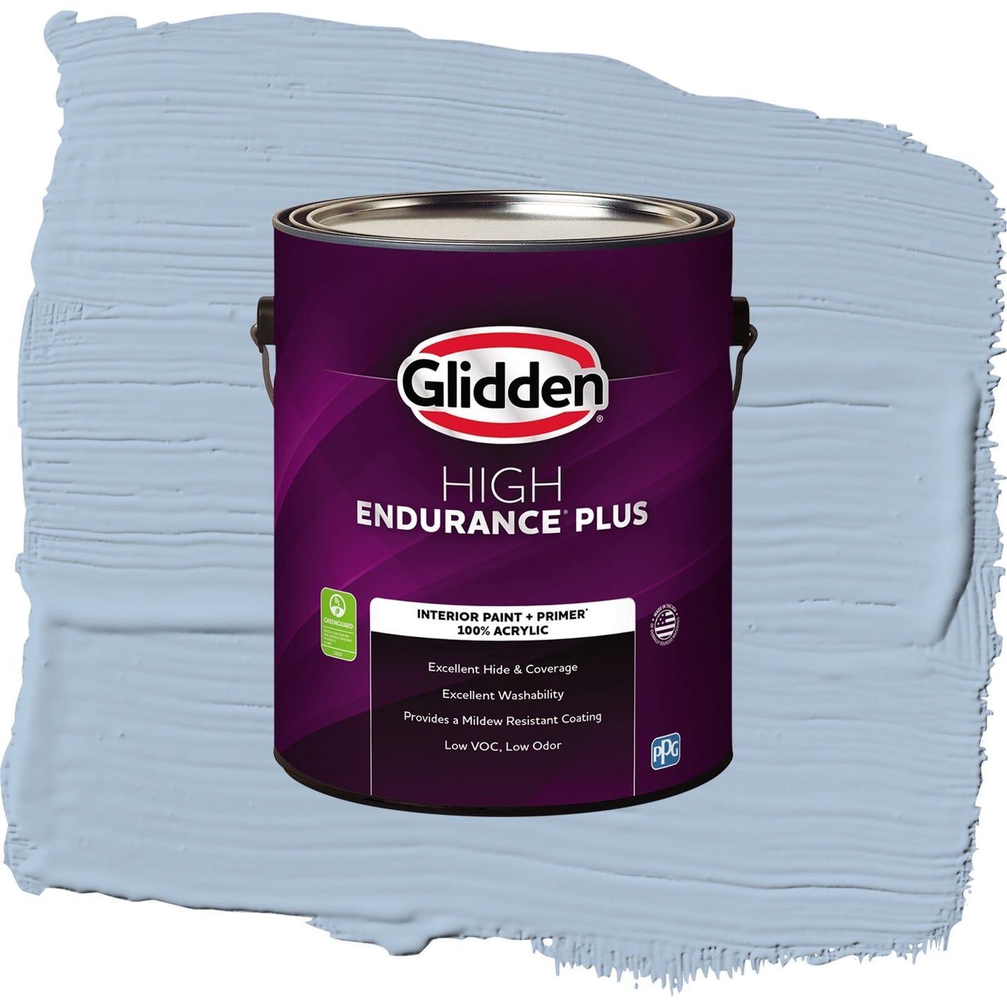 Glidden HEP Rendezvous Interior Paint + Primer Flat , 1 Gallon