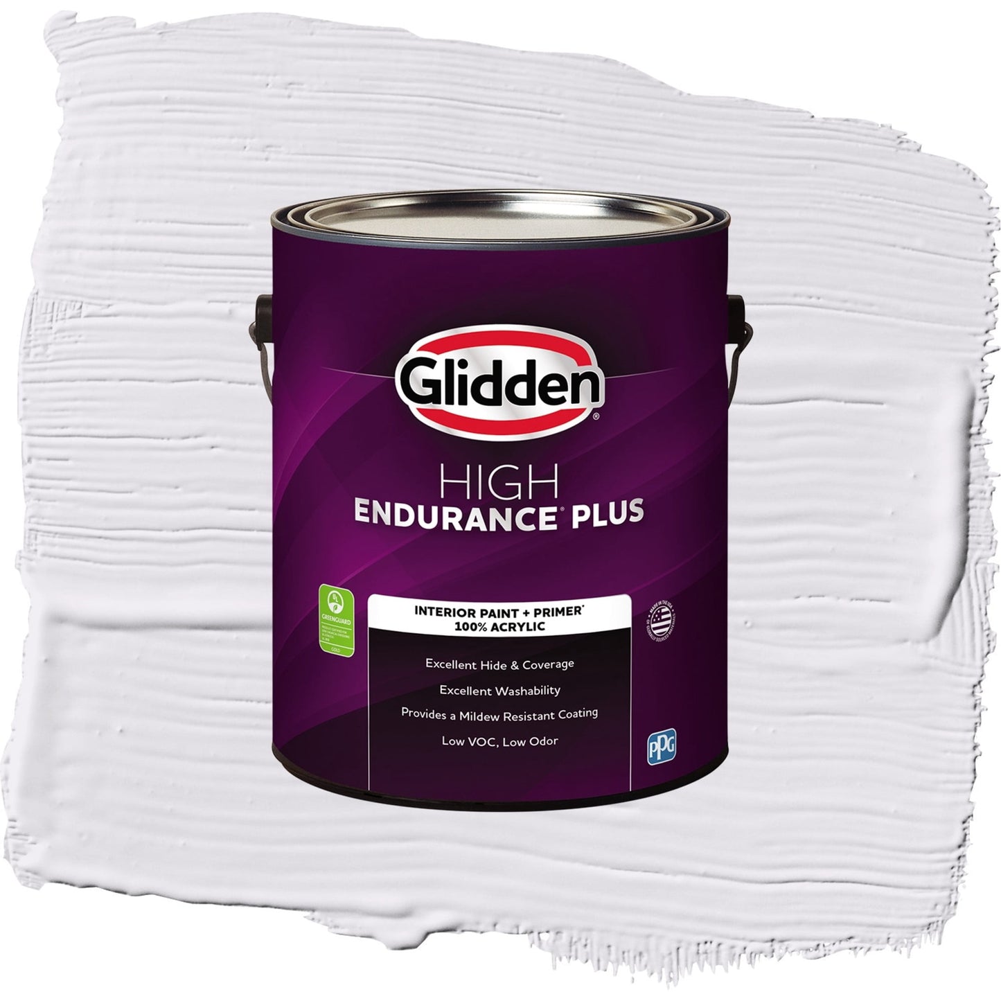Glidden HEP Violet Hush Interior Paint + Primer Eggshell , 1 Gallon