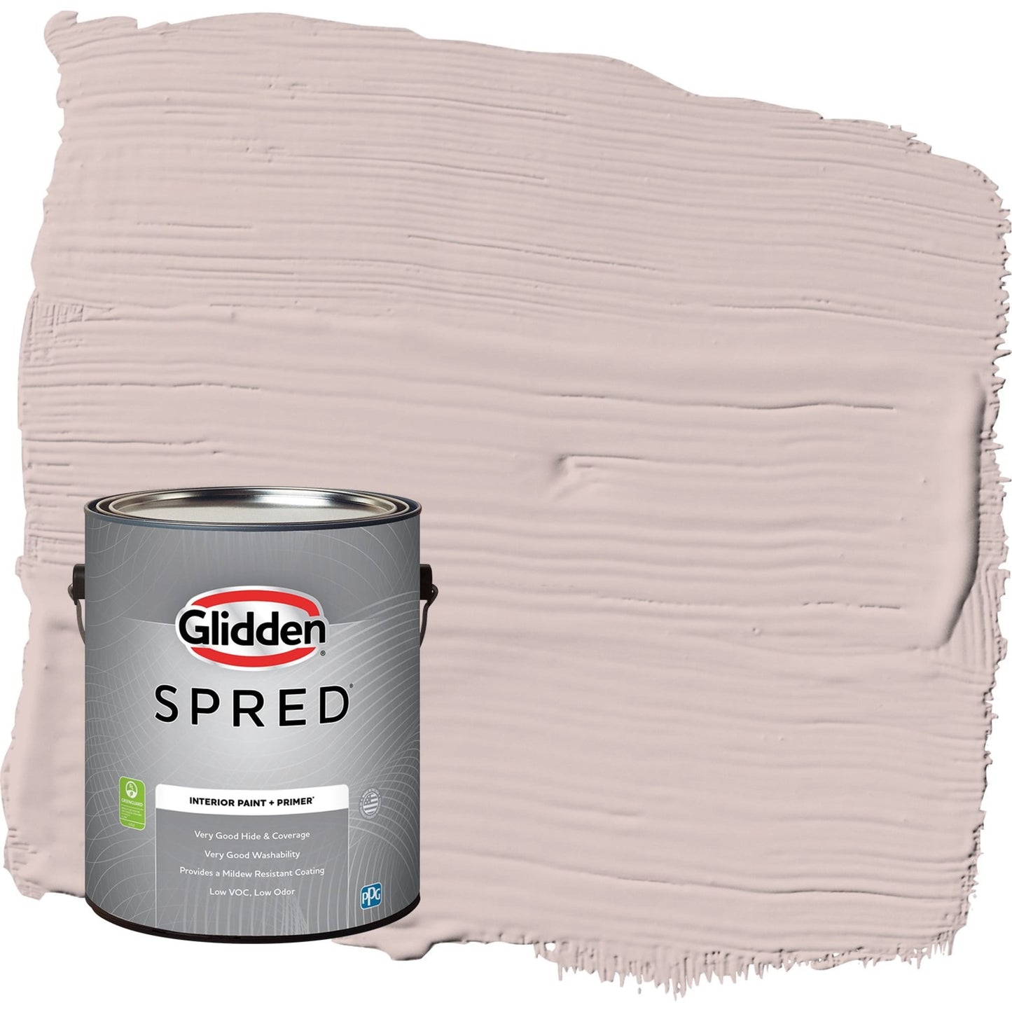 Glidden Spred Just Gorgeous / Pink, Eggshell Interior Paint with Primer, 1 Gallon