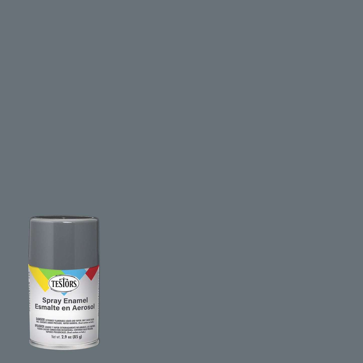 3 Pack, Gray, Rust-Oleum Testors Gloss Enamel Spray Paint- 1238T, 3 oz.