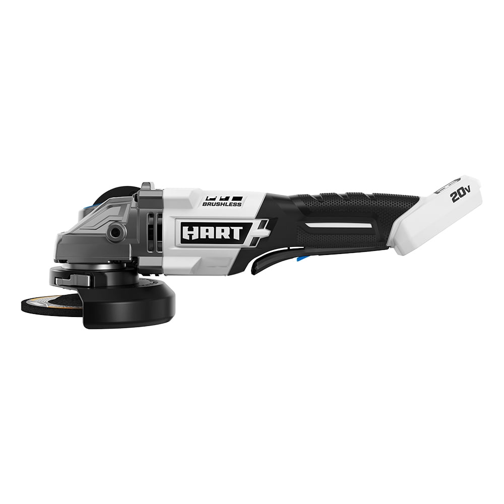 HART 20-Volt Brushless 4-1/2-inch Angle Grinder/Cutoff Tool (Battery Not Included), New Condition