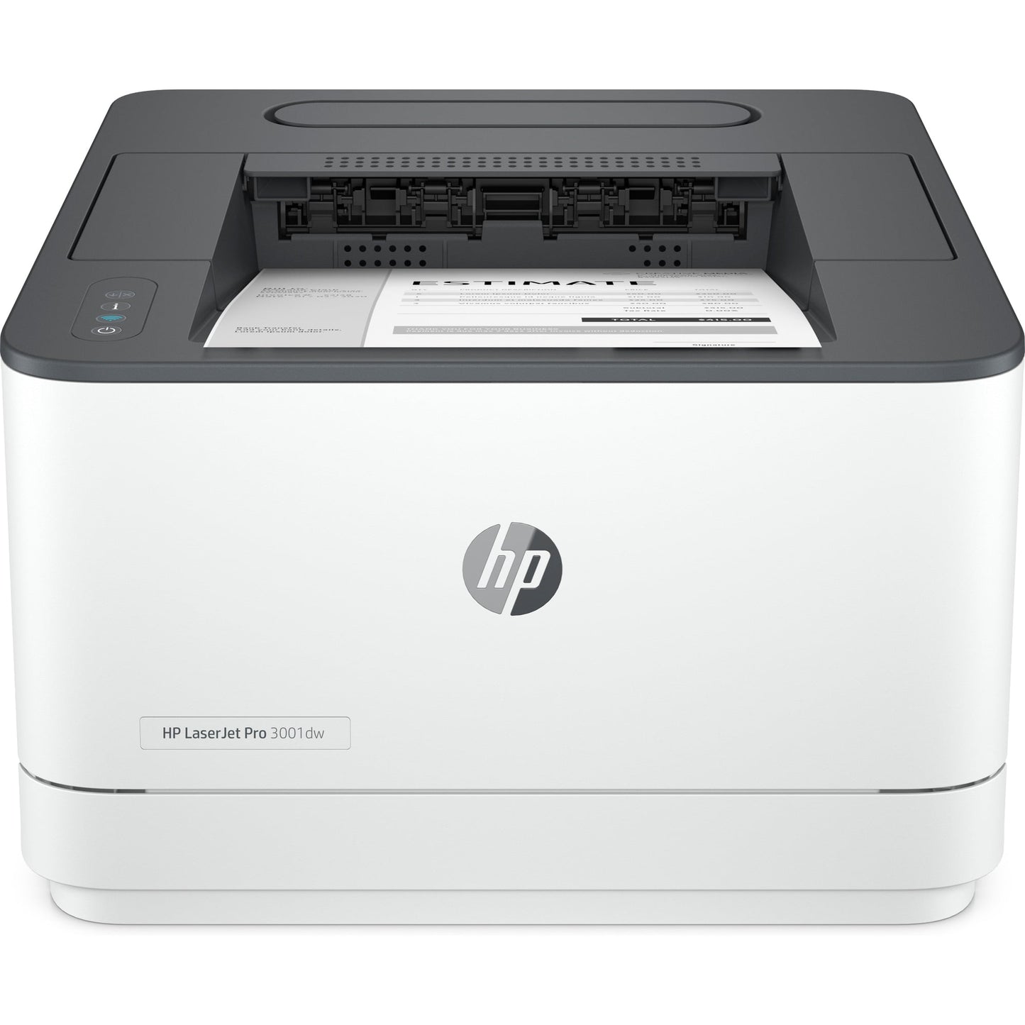 HP LaserJet Pro 3001dw Laser Printer, Black And White Mobile Print Up to 50,000