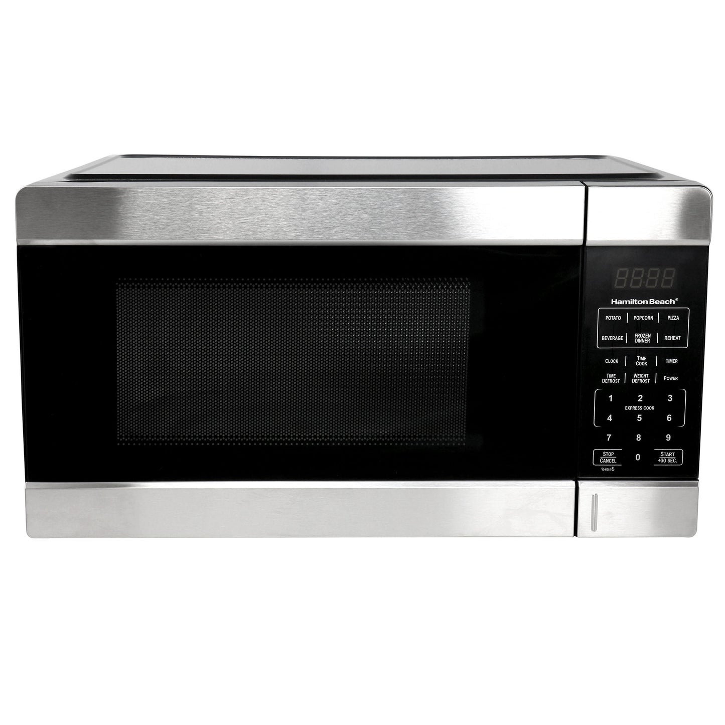 Hamilton Beach 1.1 Cu. Ft. 1000 Watt Countertop Microwave Oven in Black