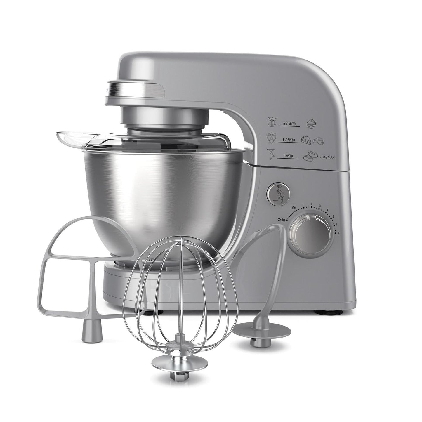 Hamilton Beach 7 Speed Stand Mixer with 4 Quart Bowl