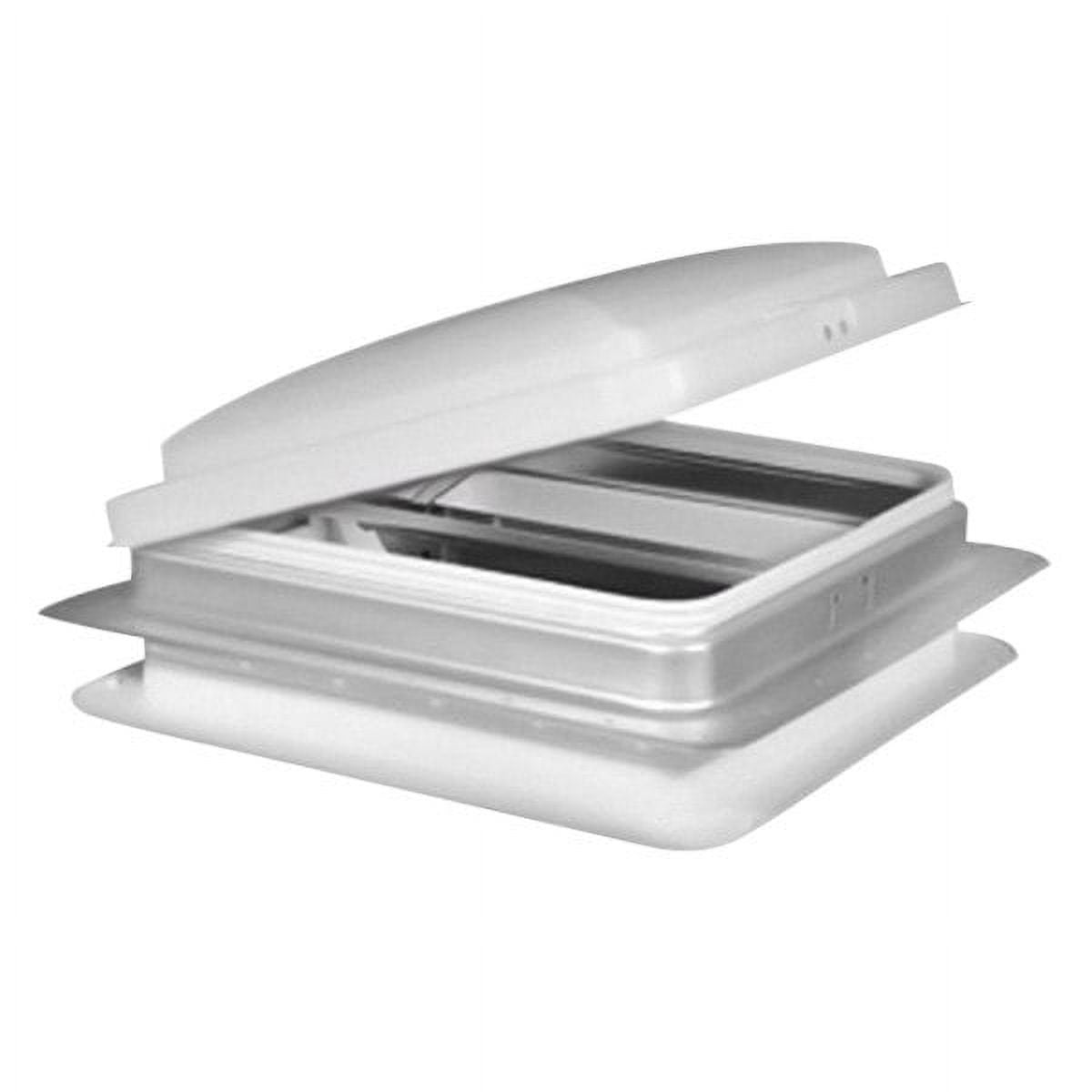Heng's 73111-C1G1 - 14" x 14" Roof Vent with Amber Manual Lid