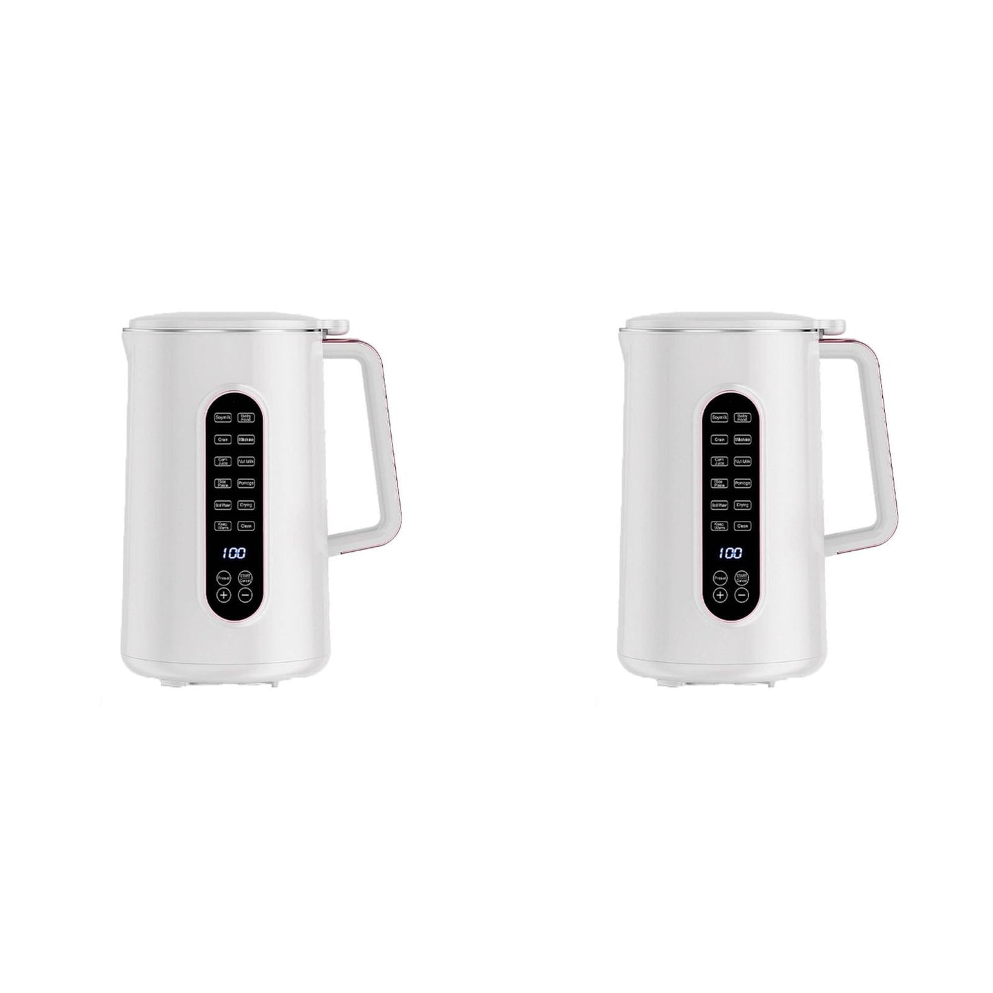 Home Decor 2Pcs Machine Nut Milk Maker Machine 33Oz Soymilk Oat Almond Milk Maker Machine 8 In 1 Automatic Nut Milk Maker Milk Machine No Straining Food Blender