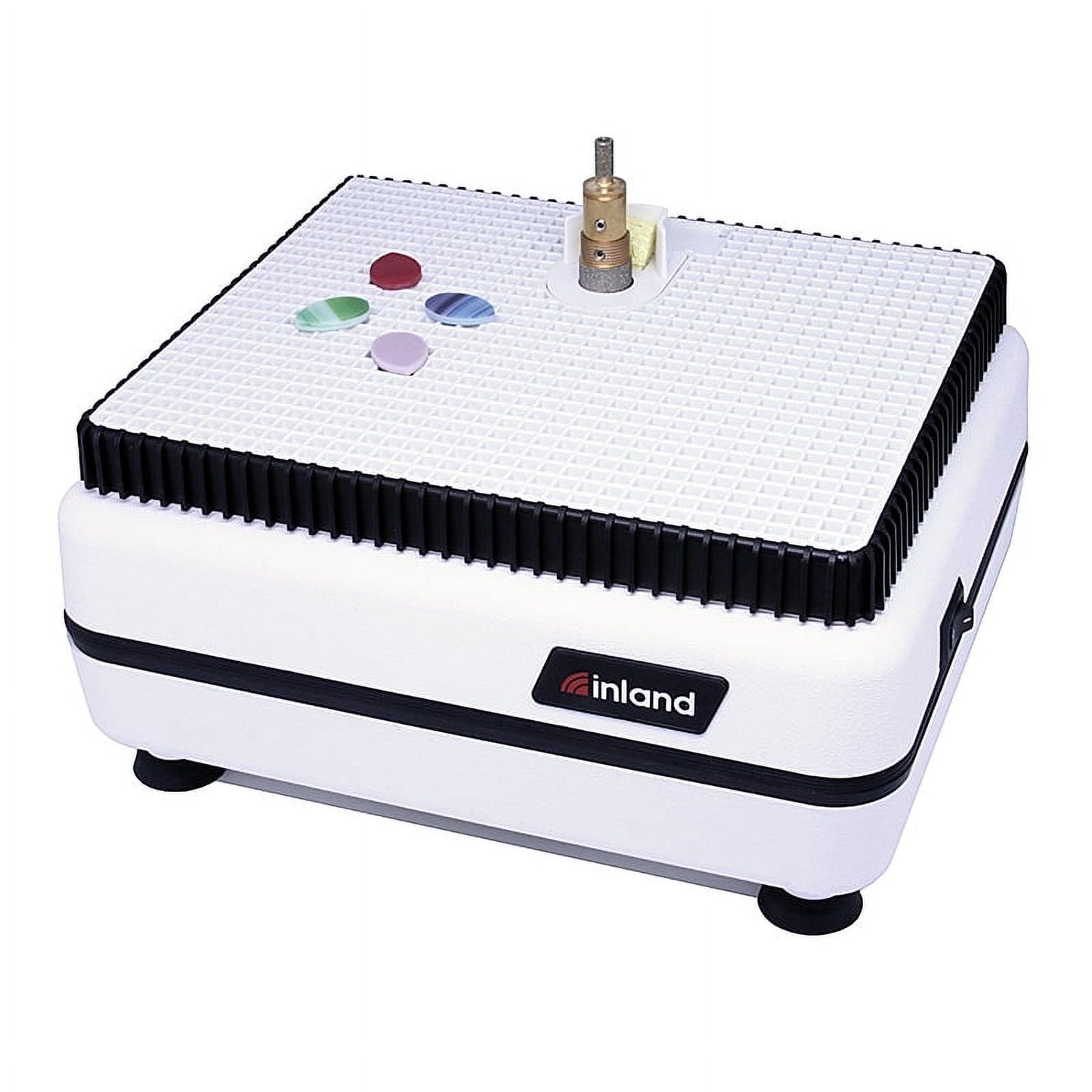 Inland Craft Wiz Glass Grinder | Stained Glass Grinding Shaping Machine | Includes TWO Diamond Grinding Bits