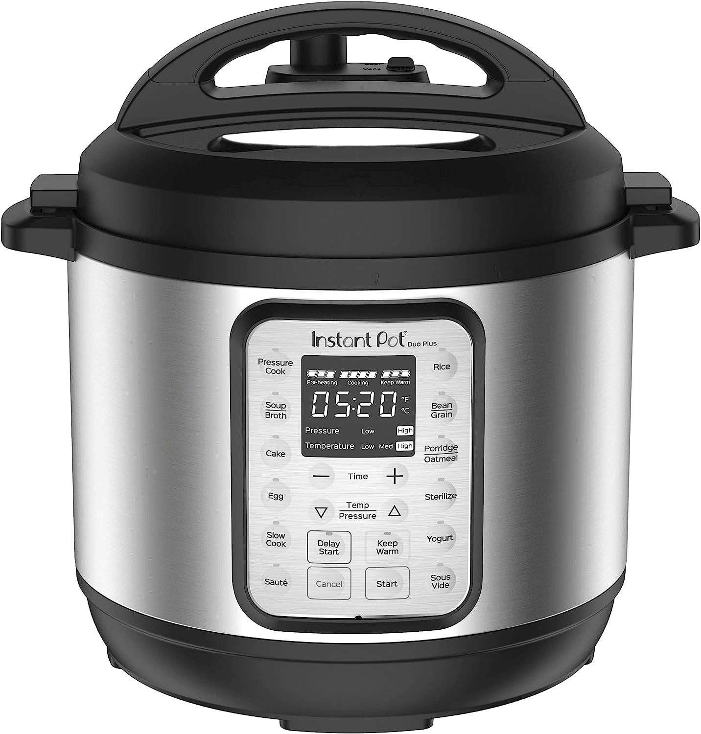 Instant Pot 112-0156-01 Duo Plus 9-in-1 Electric Pressure Cooker, 6 Quart