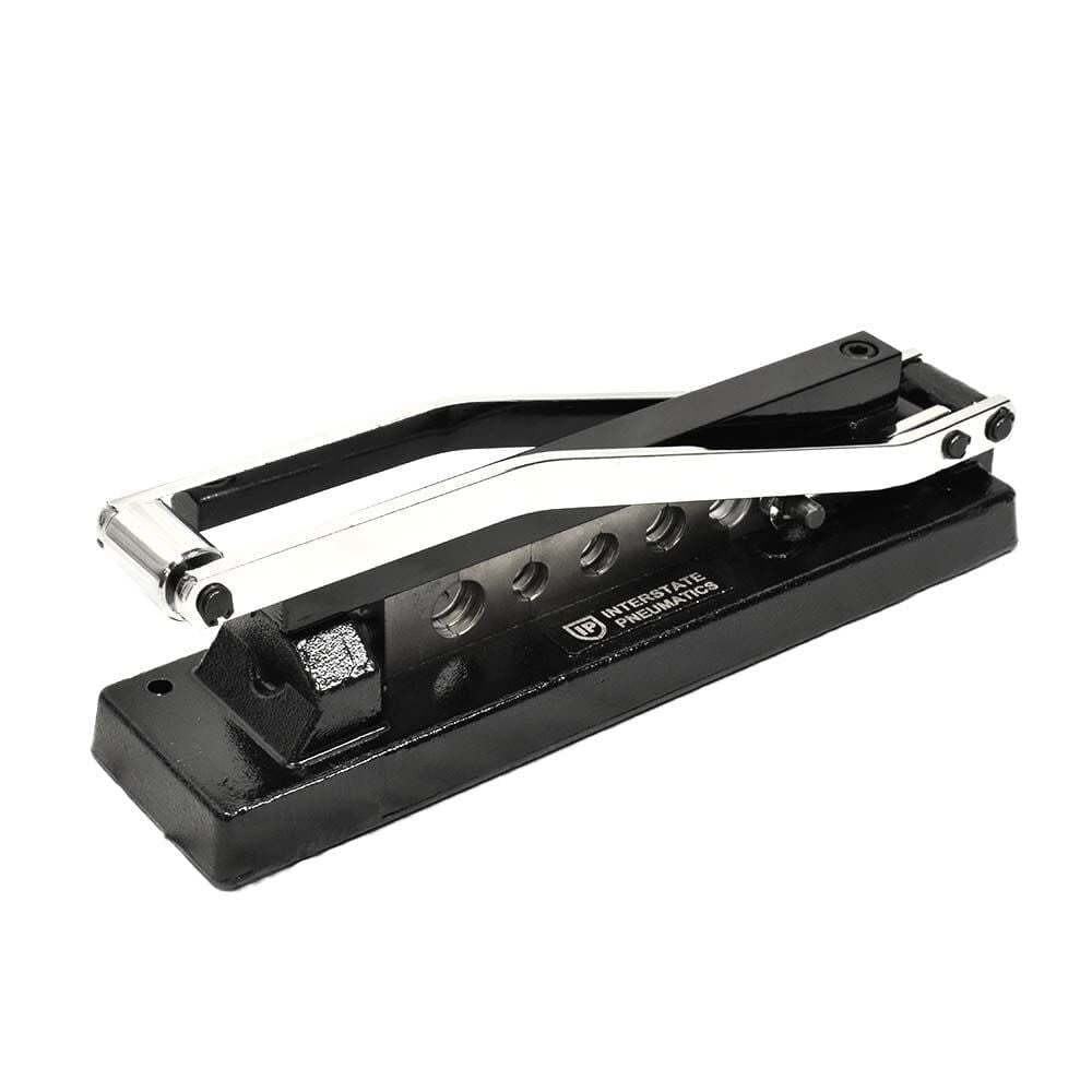 Interstate Pneumatics H8 Heavy Duty Standard bench Hose Ferrule Crimper Crimping tool with 5 Dies - H8
