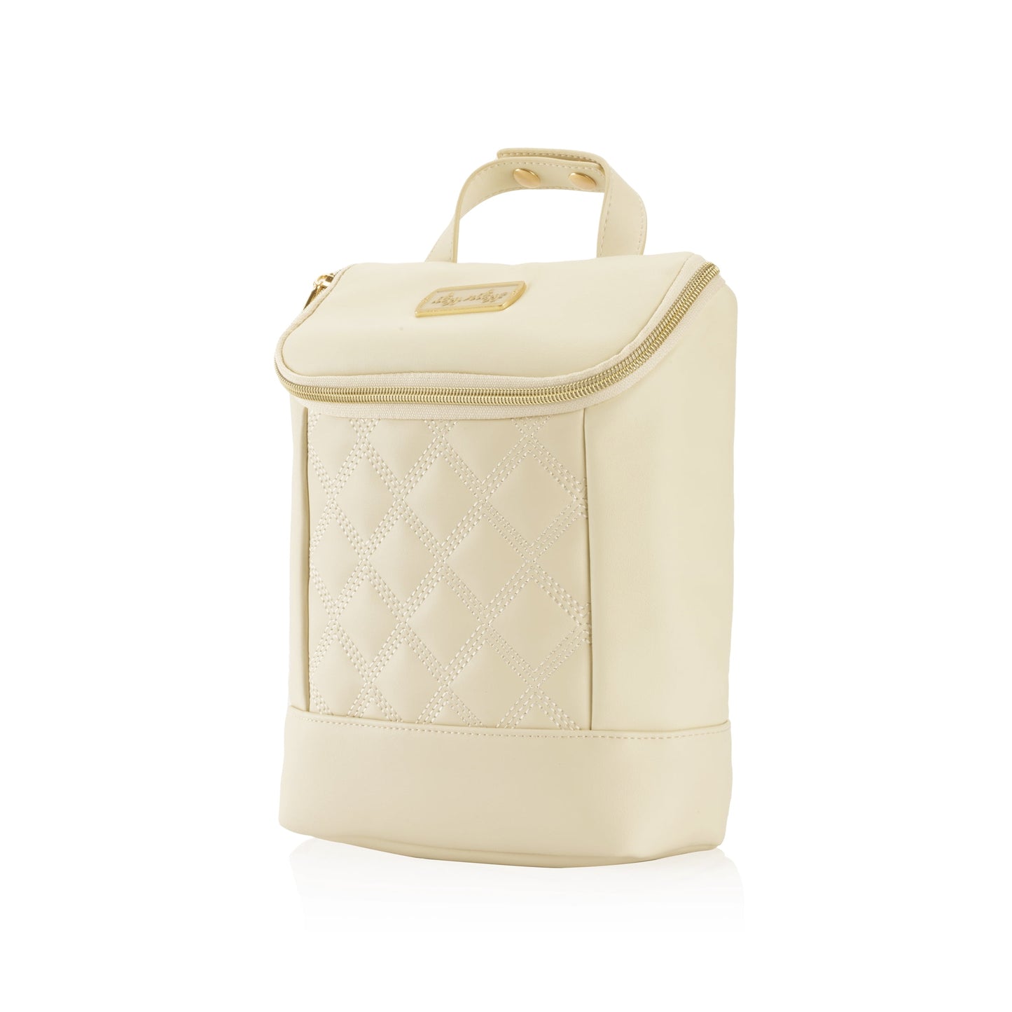 Itzy Ritzy Insulated Bottle Bag – Keeps Bottles Warm or Cool - Holds 3 Bottles & Features Interior Pocket For Ice Pack (Not Included), Milk & Honey