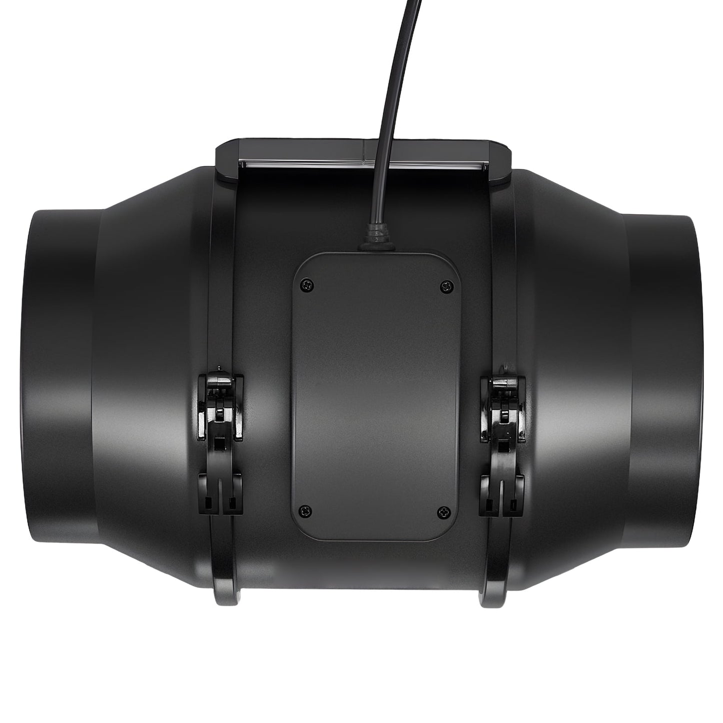 KFFKFF 6-Inch Inline Duct Fan, Quiet Ventilation Fan with 380 CFM Airflow, Efficient AC Motor for Cooling and Air Circulation in Grow Tents, Basements, and Hydroponic Systems
