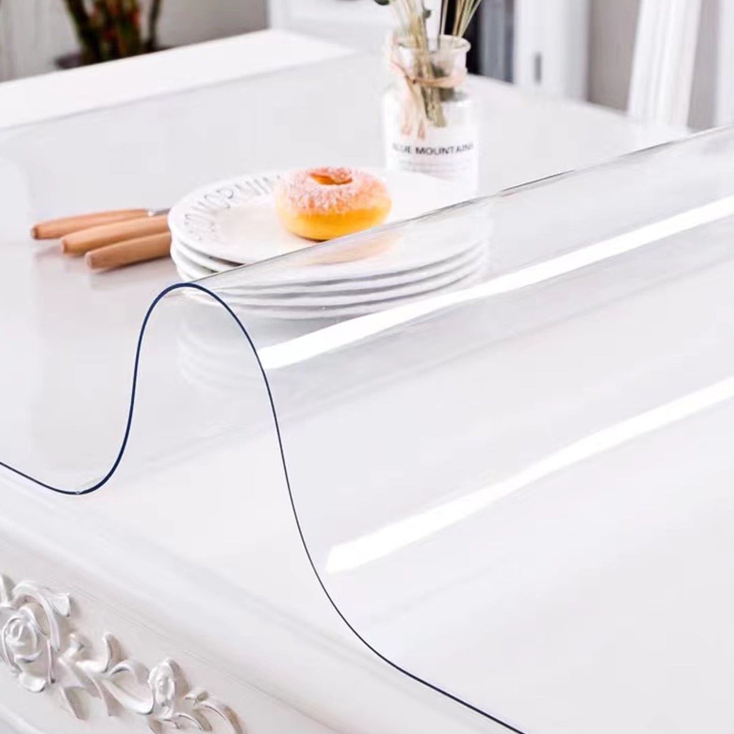 KFFKFF Clear Scratch Proof and Easy Cleaning