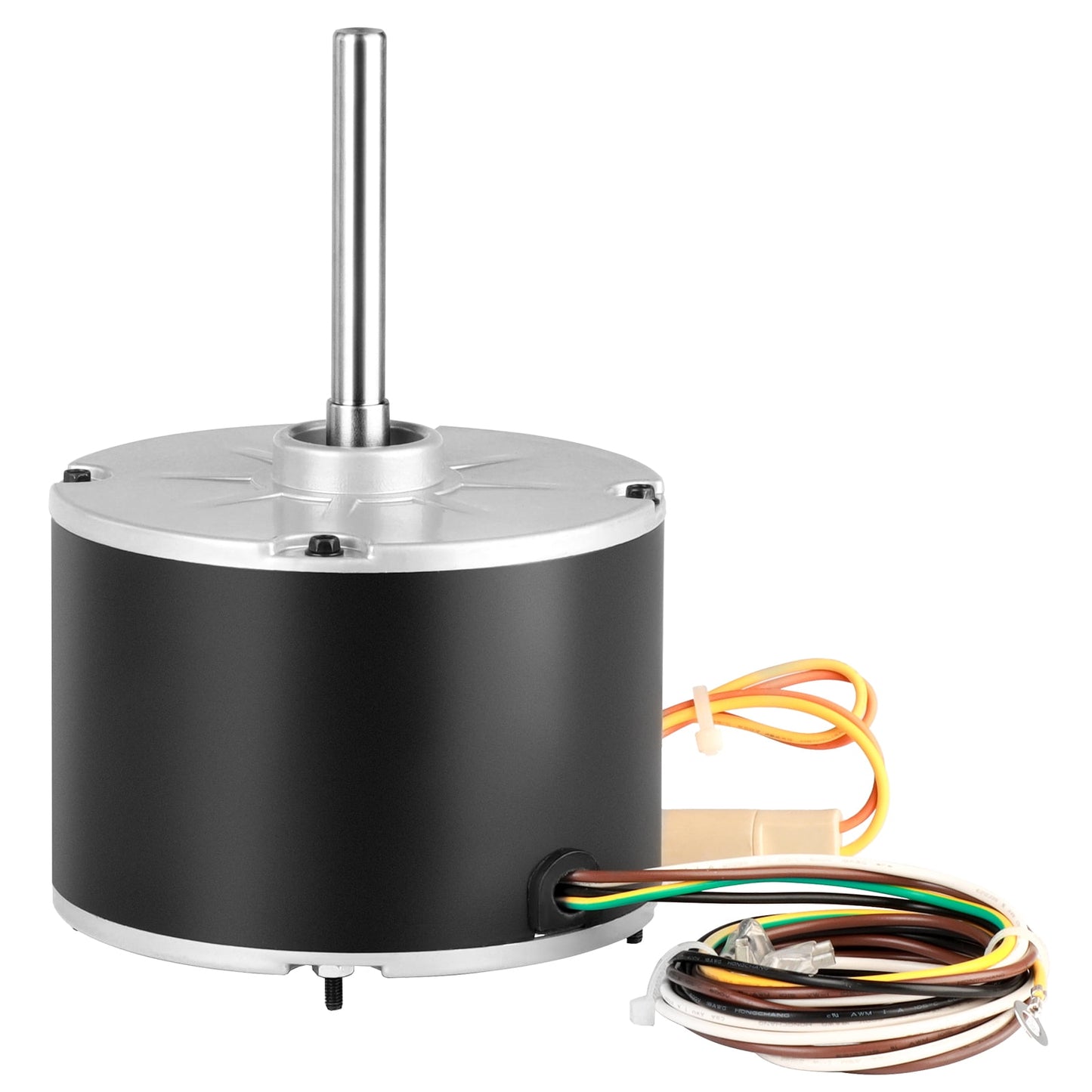 KFFKFF Condenser Fan Motor 1/4 HP 208-230V, 1100RPM, OEM Standard Replacement with Reversible Rotation and Explosion-Proof Capacitor CBB65 5μF/370V