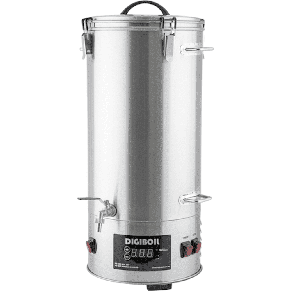Digiboil Electric Kettle, 1500W, 9.25L, Silver with Temperature Control