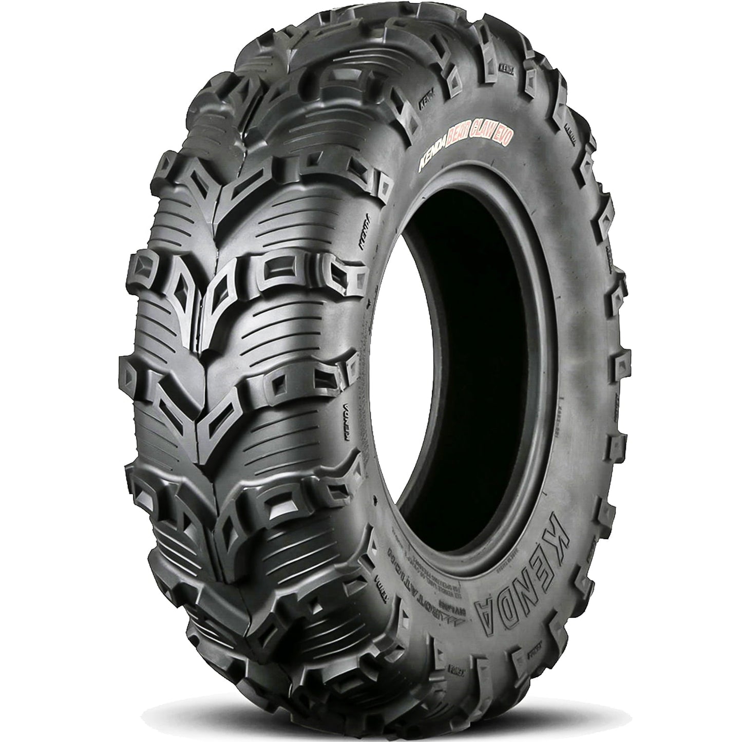 Kenda Bearclaw EVO Front 25X8.00-12 25x8-12 25x8x12 43N 6 Ply a/t All Terrain Atv/Utv Tire