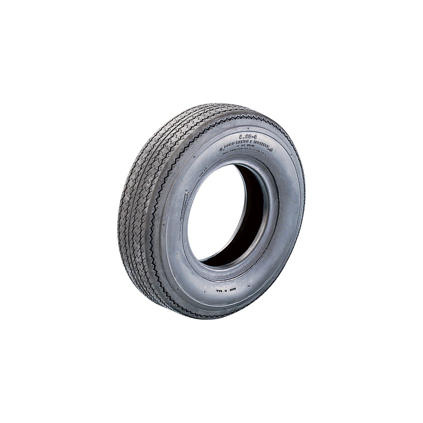 Kenda Loadstar 12in. Bias-Ply Replacement Trailer Tire, 4.80 x 12, Load Range C, Model# 412C-I