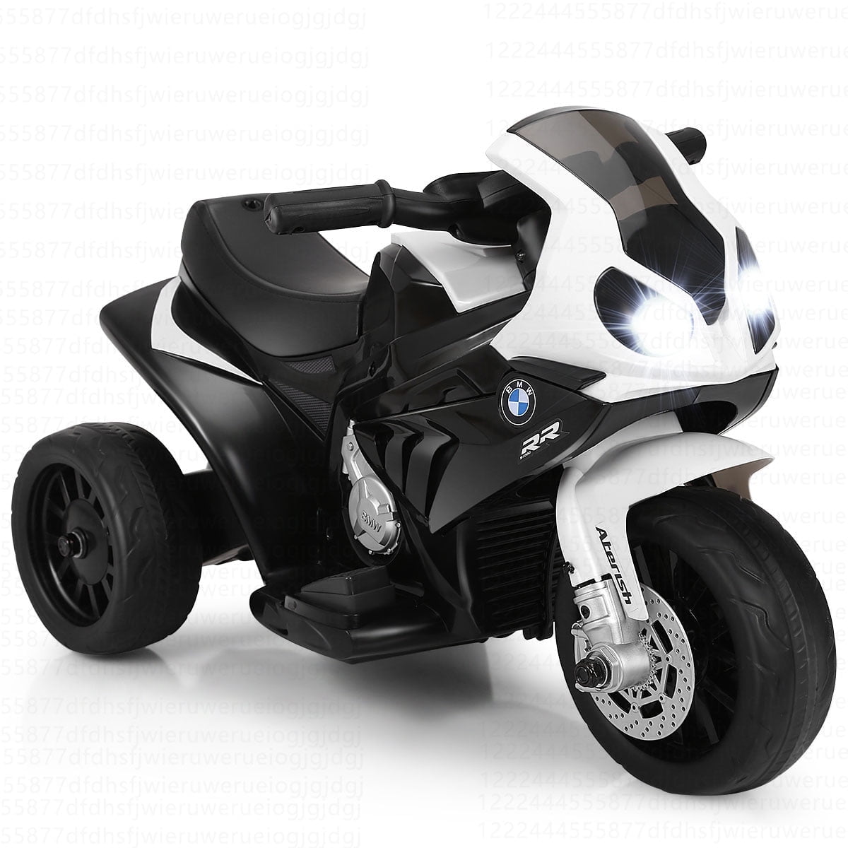 Kids Ride On Motorcycle 6V Battery Powered Electric Toy 3 Wheels with Music&Light