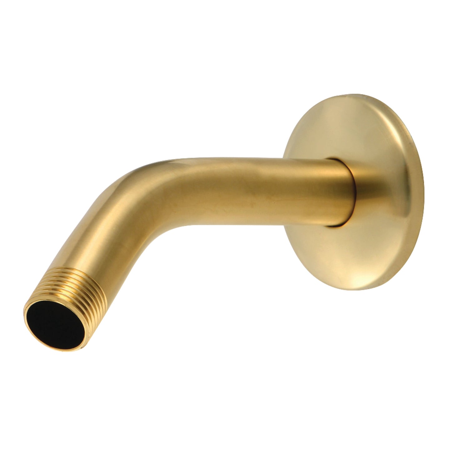 Kingston Brass K150K8 Trimscape 6-Inch Shower Arm with Round Flange in Brushed Nickel