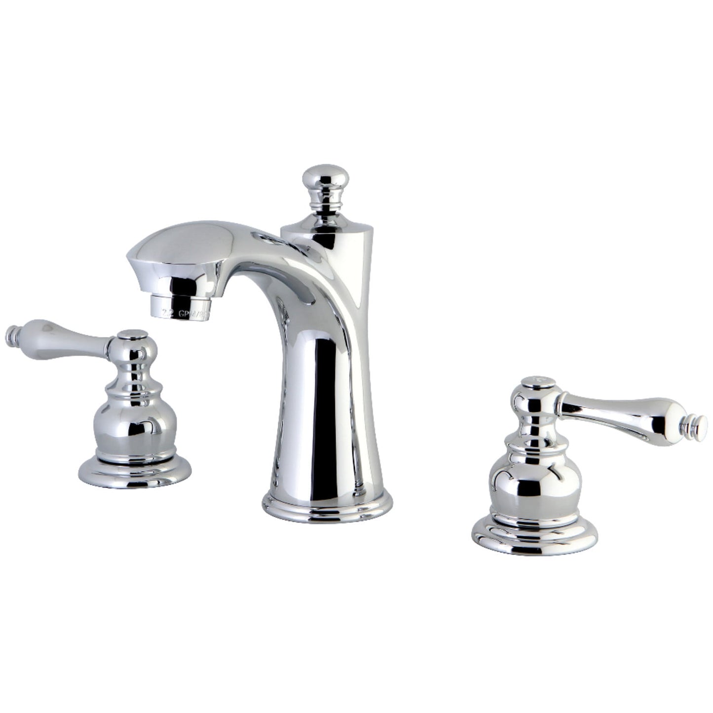 Kingston Brass KB7961AL Grifo de Baño Extendido de 8 Pulgadas, Cromo Pulido