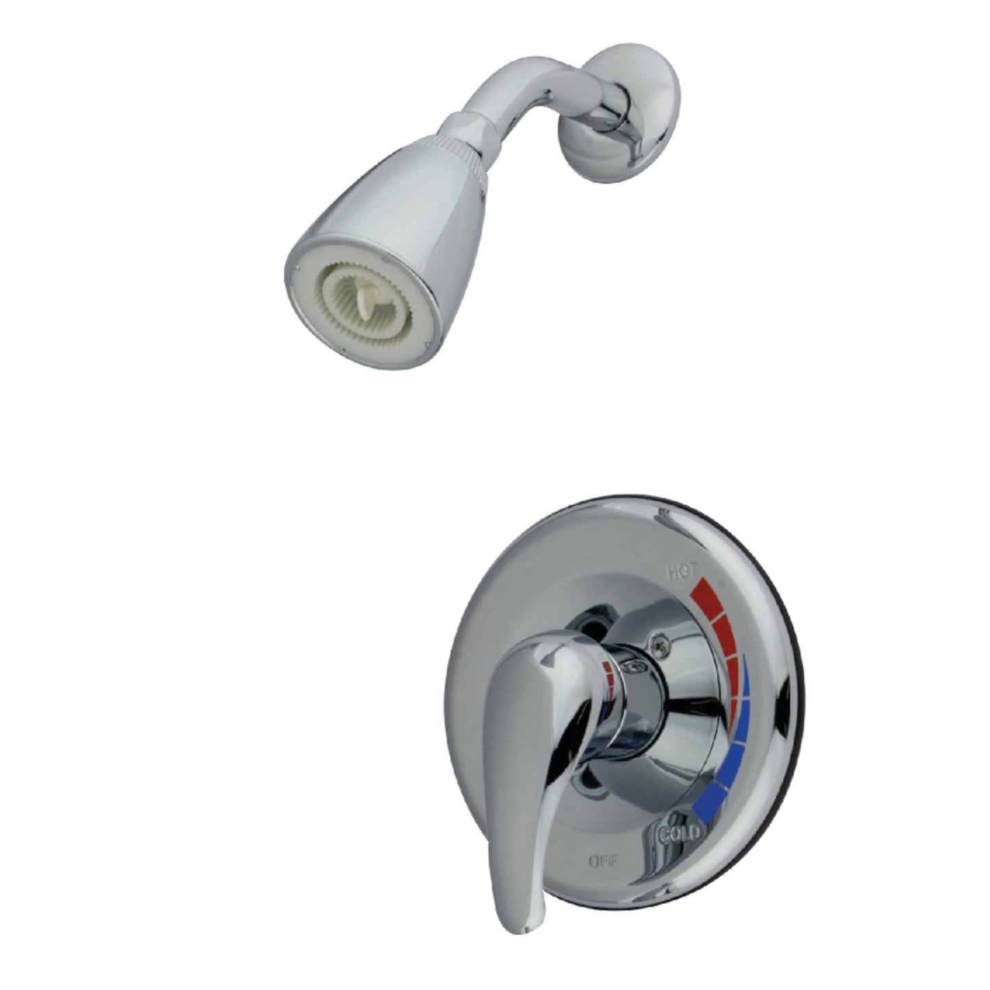 Kingston Brass KB651TSO Single-Handle Pressure Balanced Shower Faucet, Trim Only, Polished Chrome