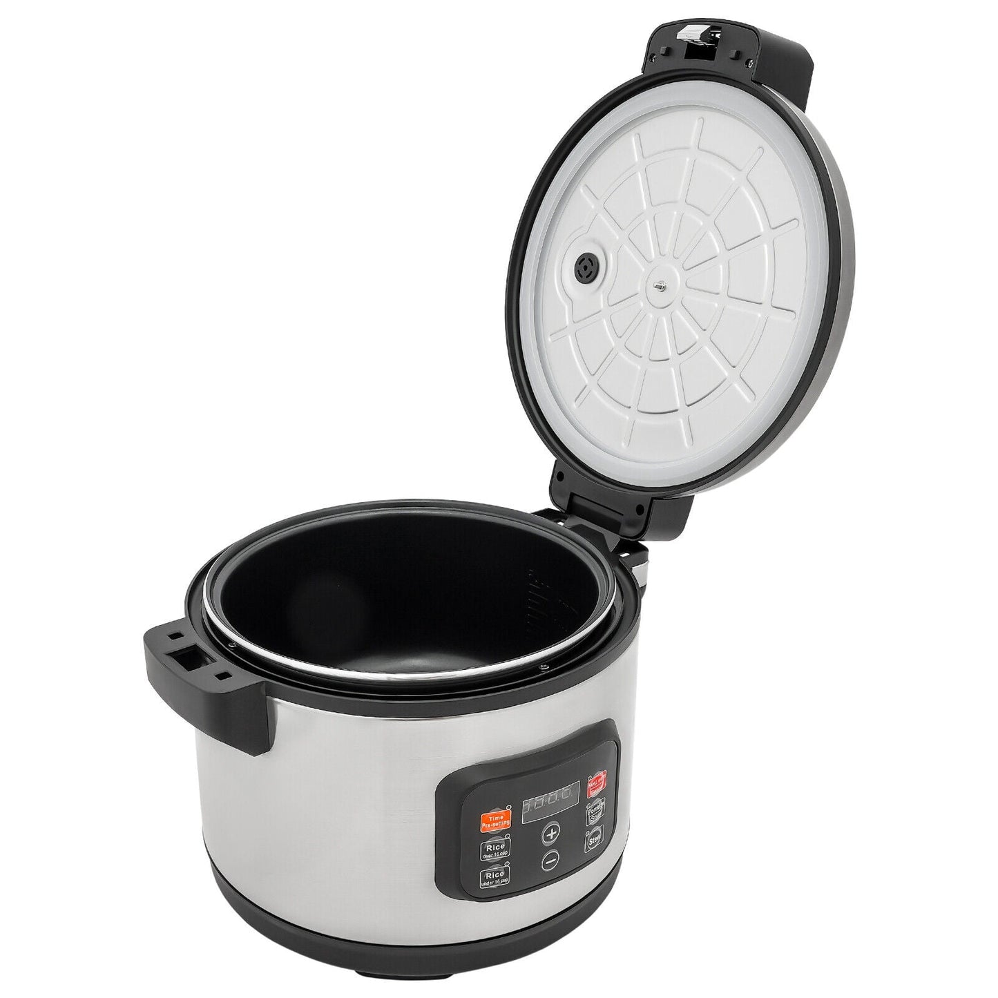 Kitchen Commercial Rice Cooker 60-Cup Non-Stick Pot 13L 24H Keep Warm Restaurant