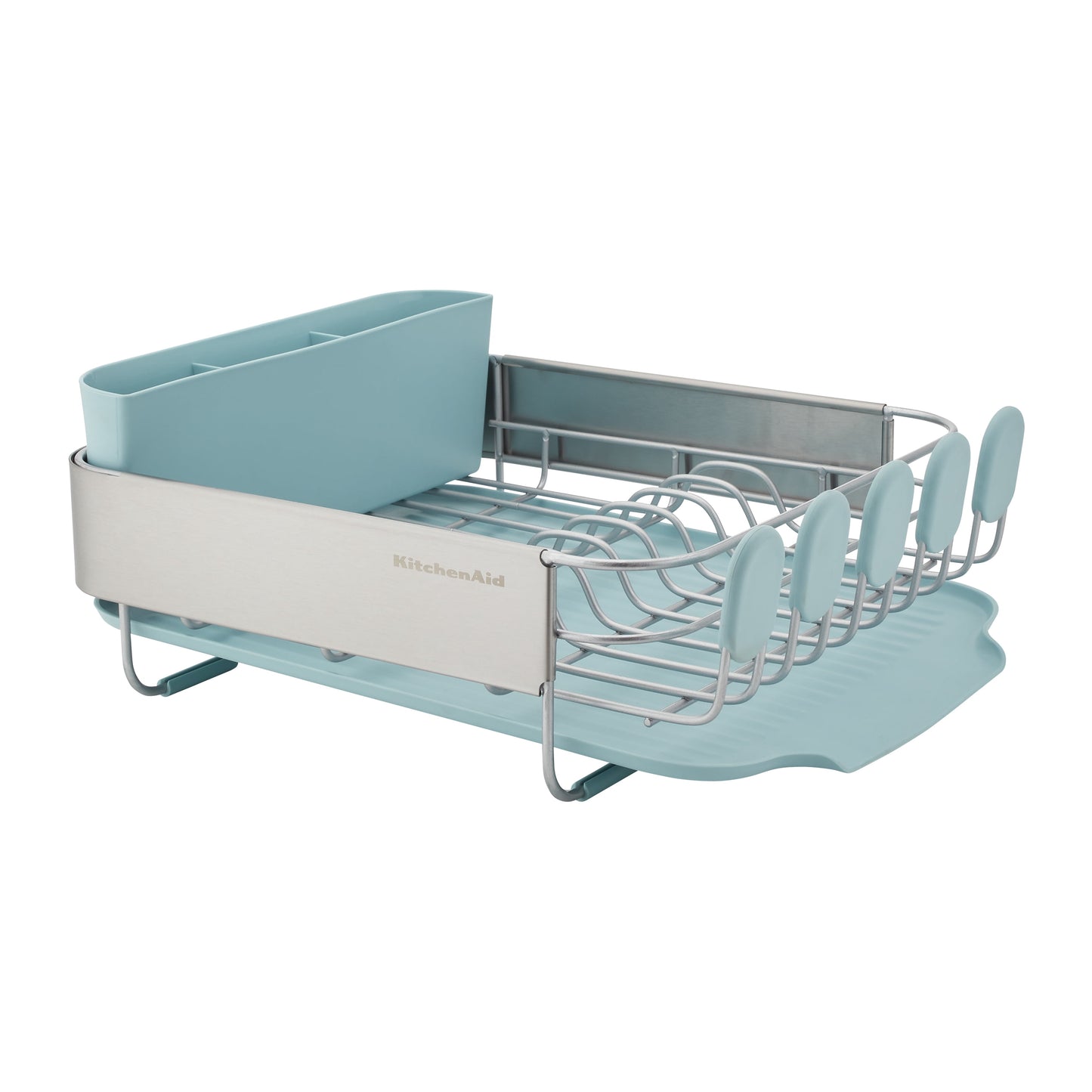 KitchenAid Stainless Steel Compact Dish Rack, Mineral Water