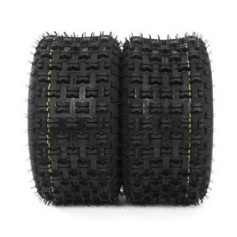 Ktaxon Set of 2 21x7.00-10 ATV Tires, 4PR All Terrain ATV/UTV Tires, Tubeless