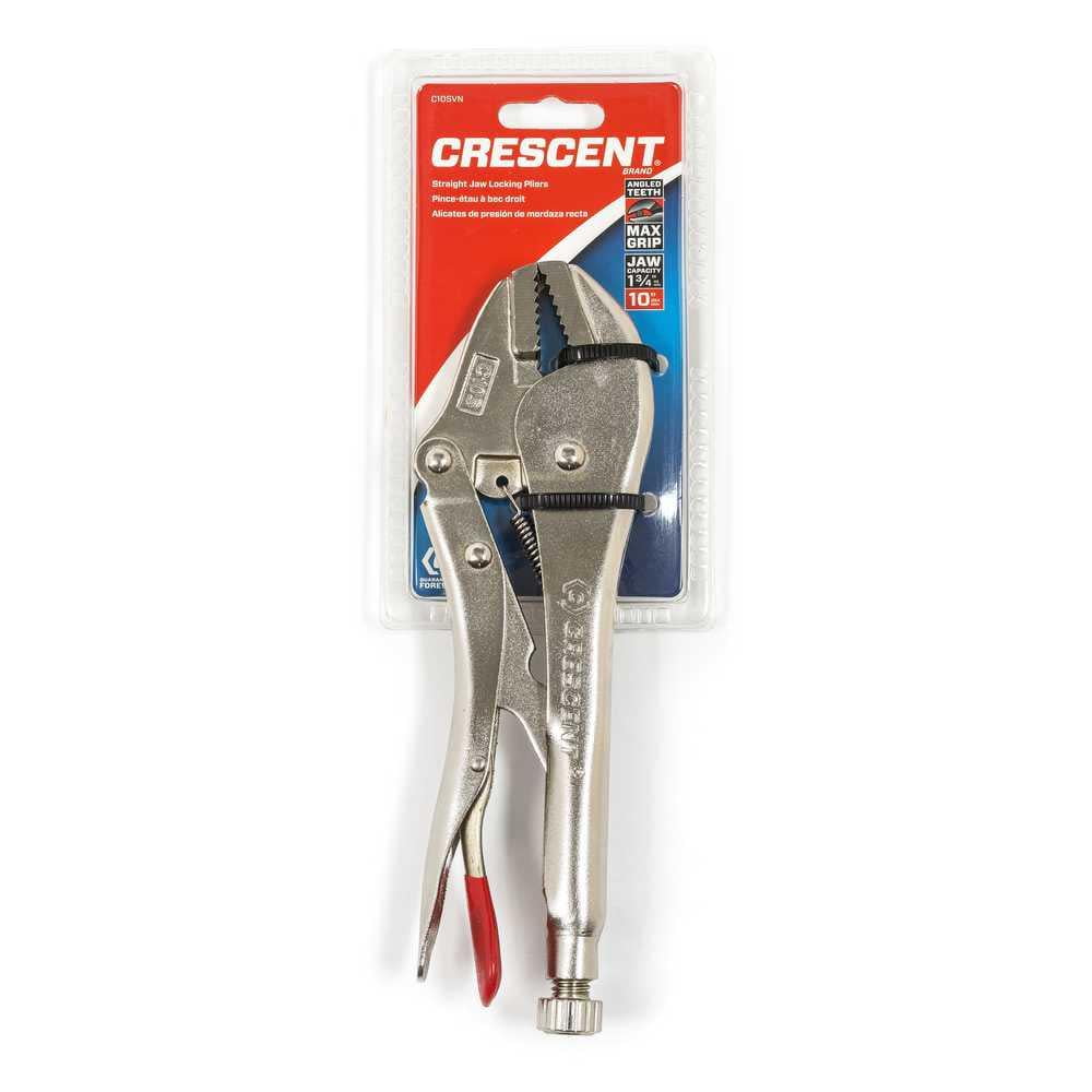 LOCK PLIER STR JAW 10I C10SV