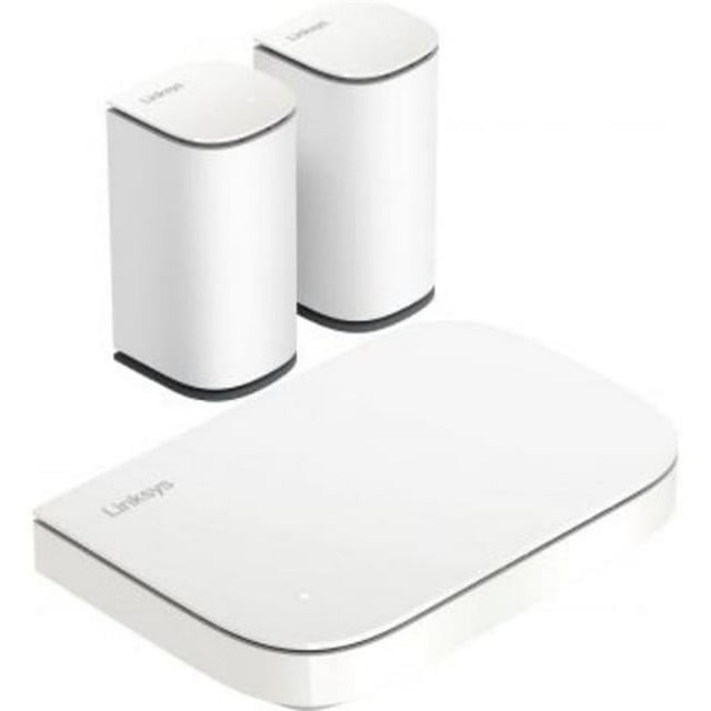 Linksys Multi-gig Micro Mesh WiFi 6 System | Connect 100+ Devices | Up to 5,000 Sq Ft | Speeds of up to 3.0 Gbps | 3Pk | No App Required | 2024 Release