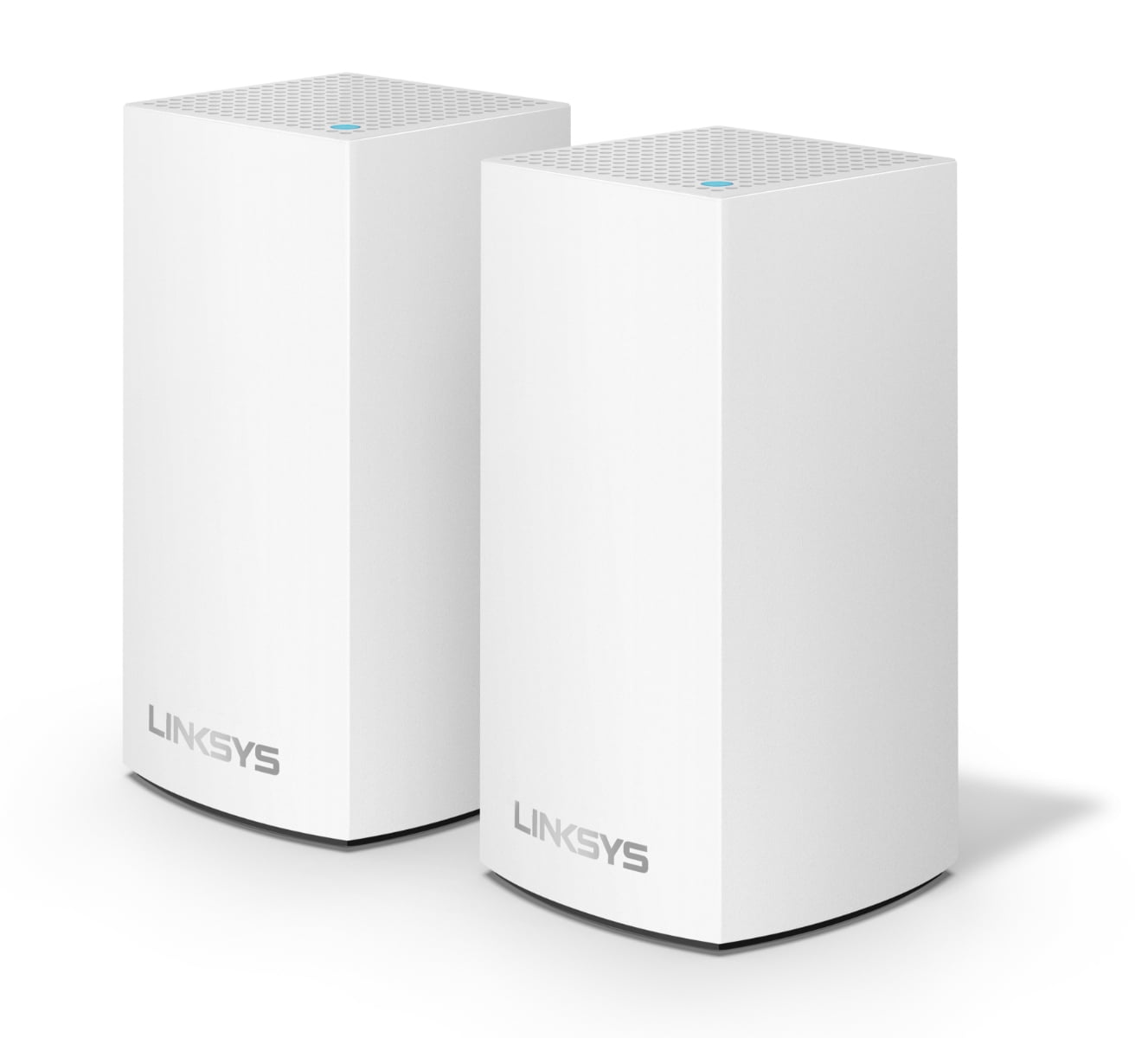 Linksys Velop Dual Band AC2400 Intelligent Mesh WiFi Router Replacement System | 2 Pack | Coverage up to 3,000 Sq Ft | Walmart Exclusive
