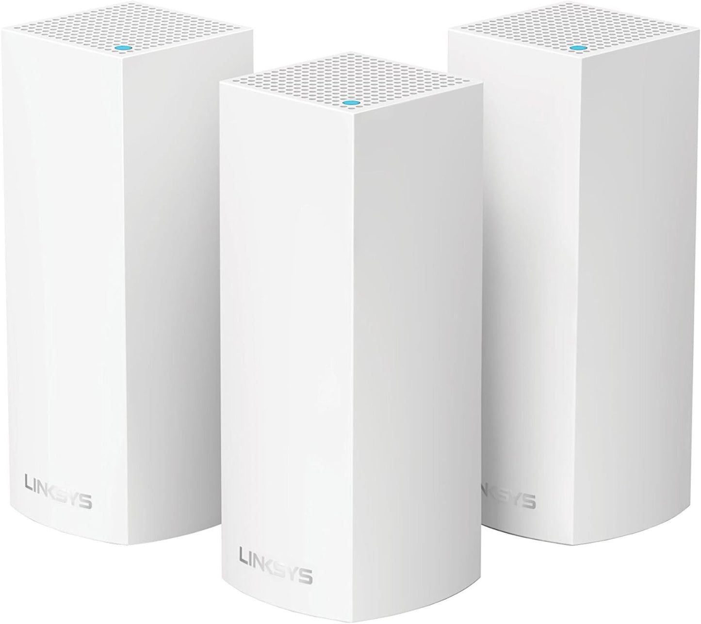 Linksys Velop Tri-Band AC2200 Whole Home WiFi Mesh System, 3-Pack