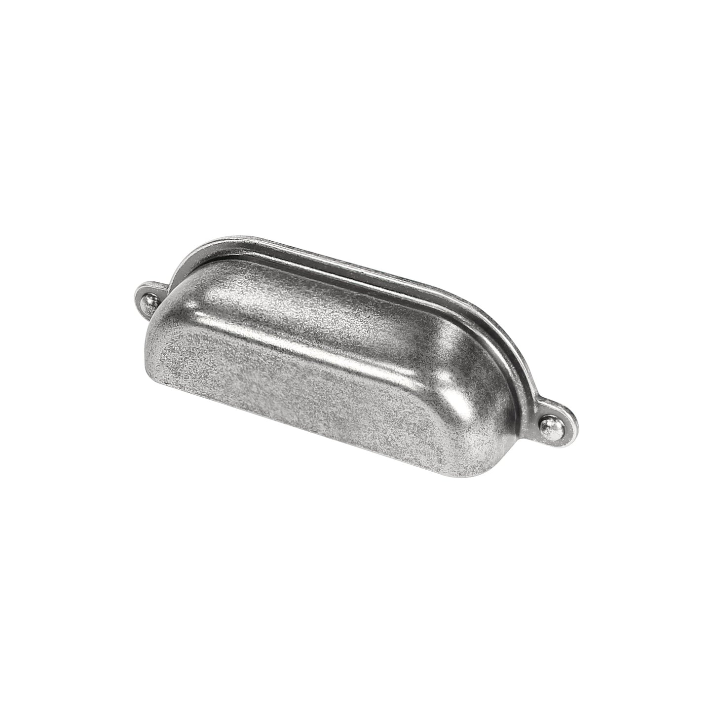 Lumi Home Furnishings Drawer Pull Vintage Library 3" Antique Nickel 8-Pack