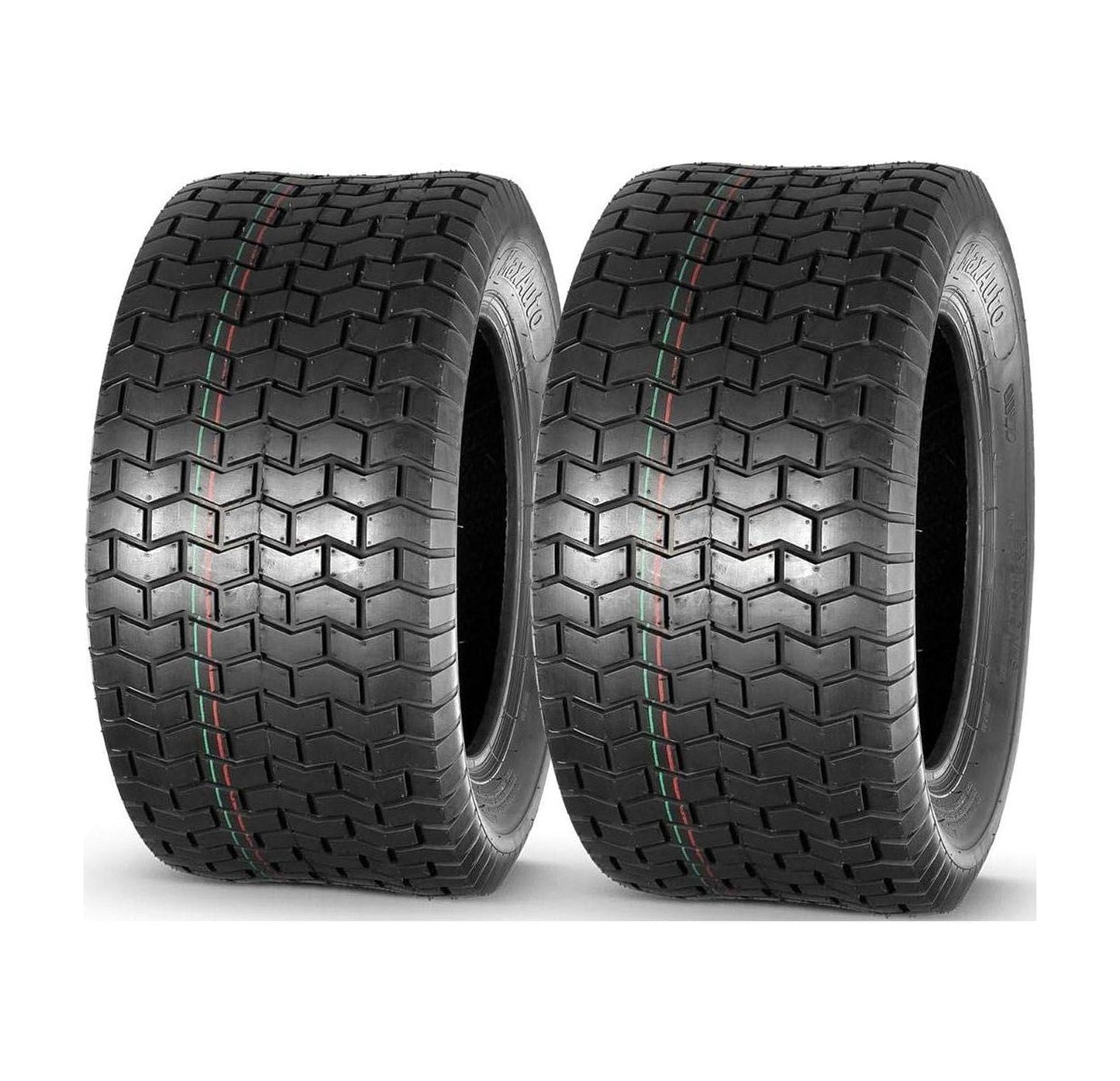 Lwory 22x9.5-12 22x9.5x12 Turf Tires for Lawn & Garden Mower 4 Ply, Set of 2