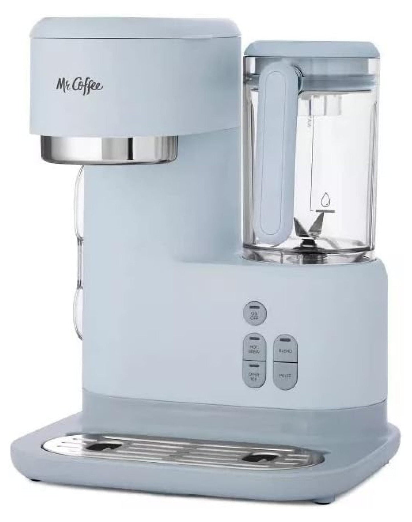 Lwory Mr. Coffee Single Serve Coffee Brewer, Light Gray