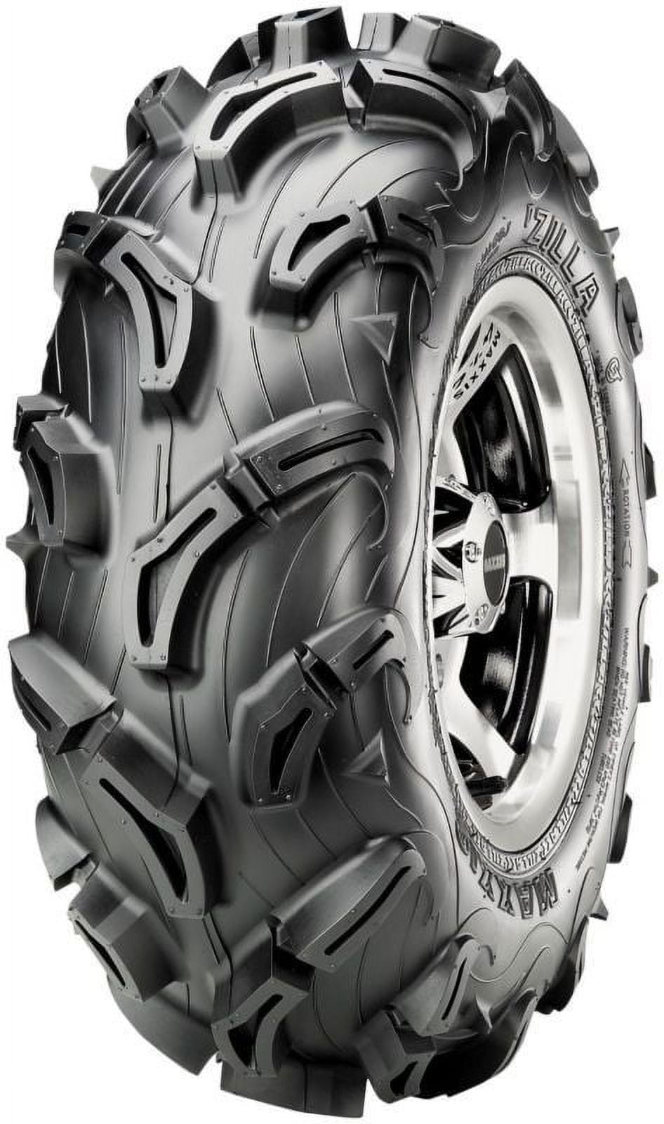 MU01 Zilla Tire - Front - 24x8x12, Tire Size: 24x8x12, Rim Size: 12, Tire Ply: 6, Tire Type: ATV/UTV, Tire Construction: Bias, Tire Application: Mud/Snow, Position: Front