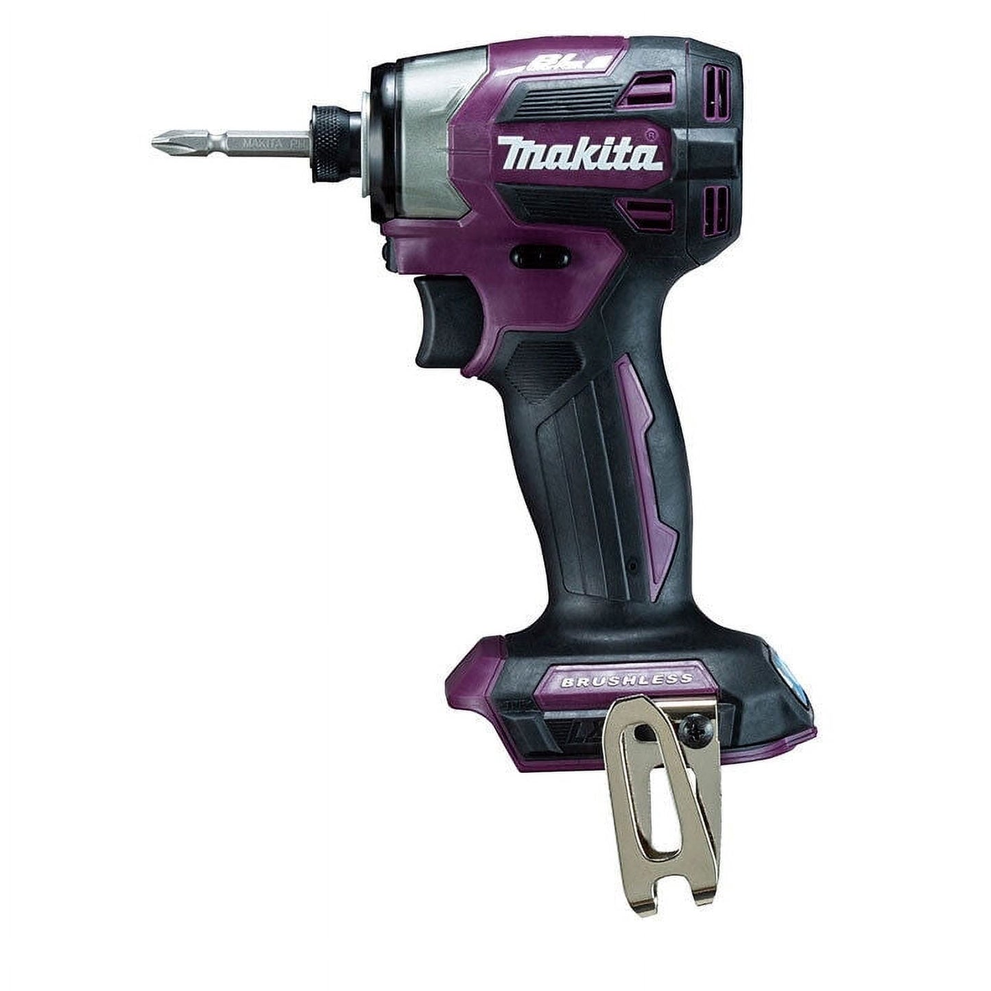 Makita Cordless Impact Driver DTD173 18V LXT BL Brushless Motor Electric Drill (Tool Only)--Claret