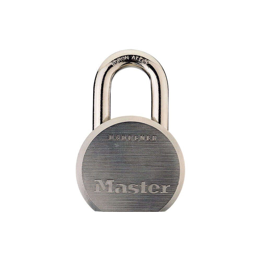 Master Lock 2-3/16\" H x 1\" W x 2-1/2\" L Steel Dual Ball Bearing Locking Padlock 1 pk