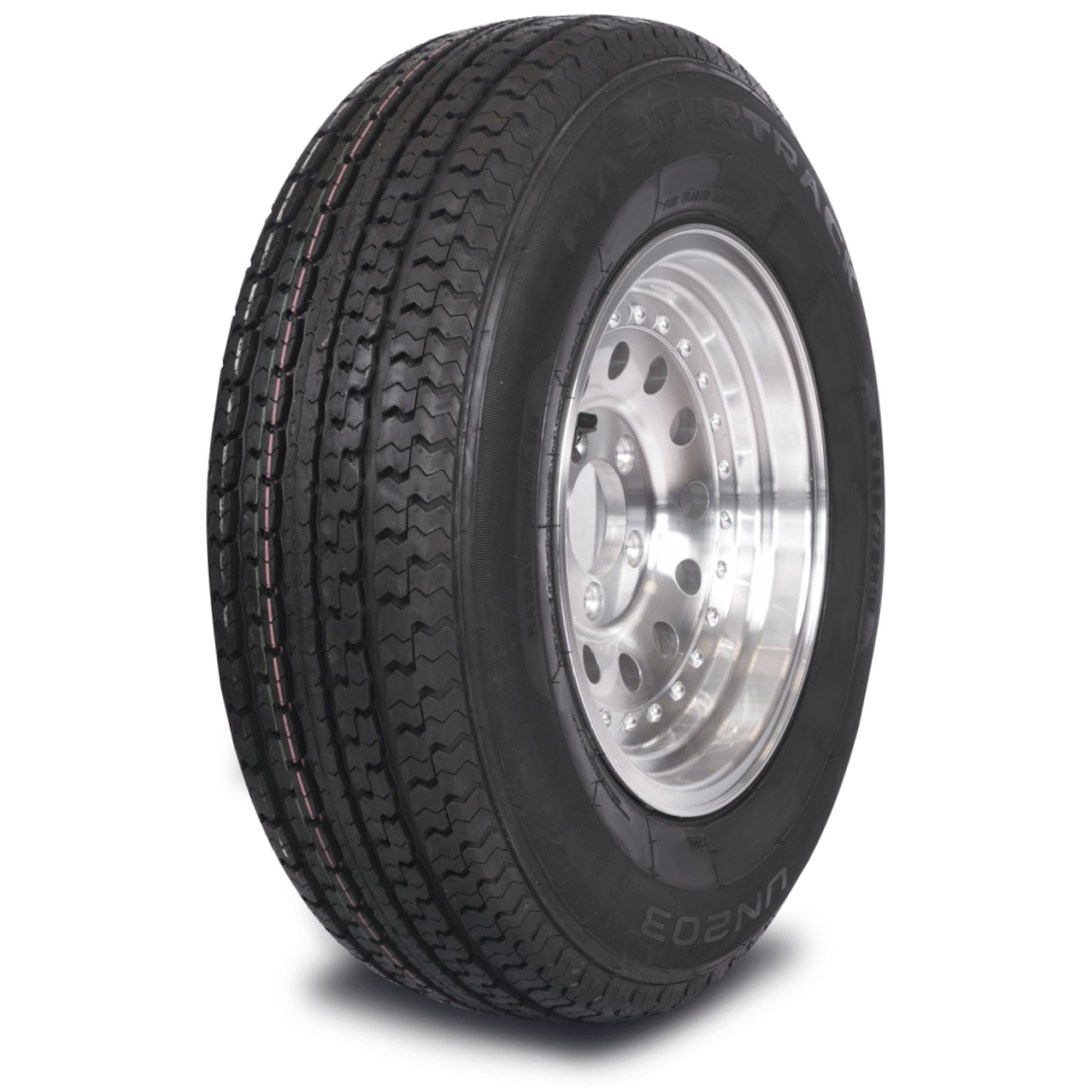 Mastertrack UN203 ST225/75R15 10 Ply 117/112N Load Range E Radial Trailer Tire- ST 225/75/15 225/75R15 (Tire Only)