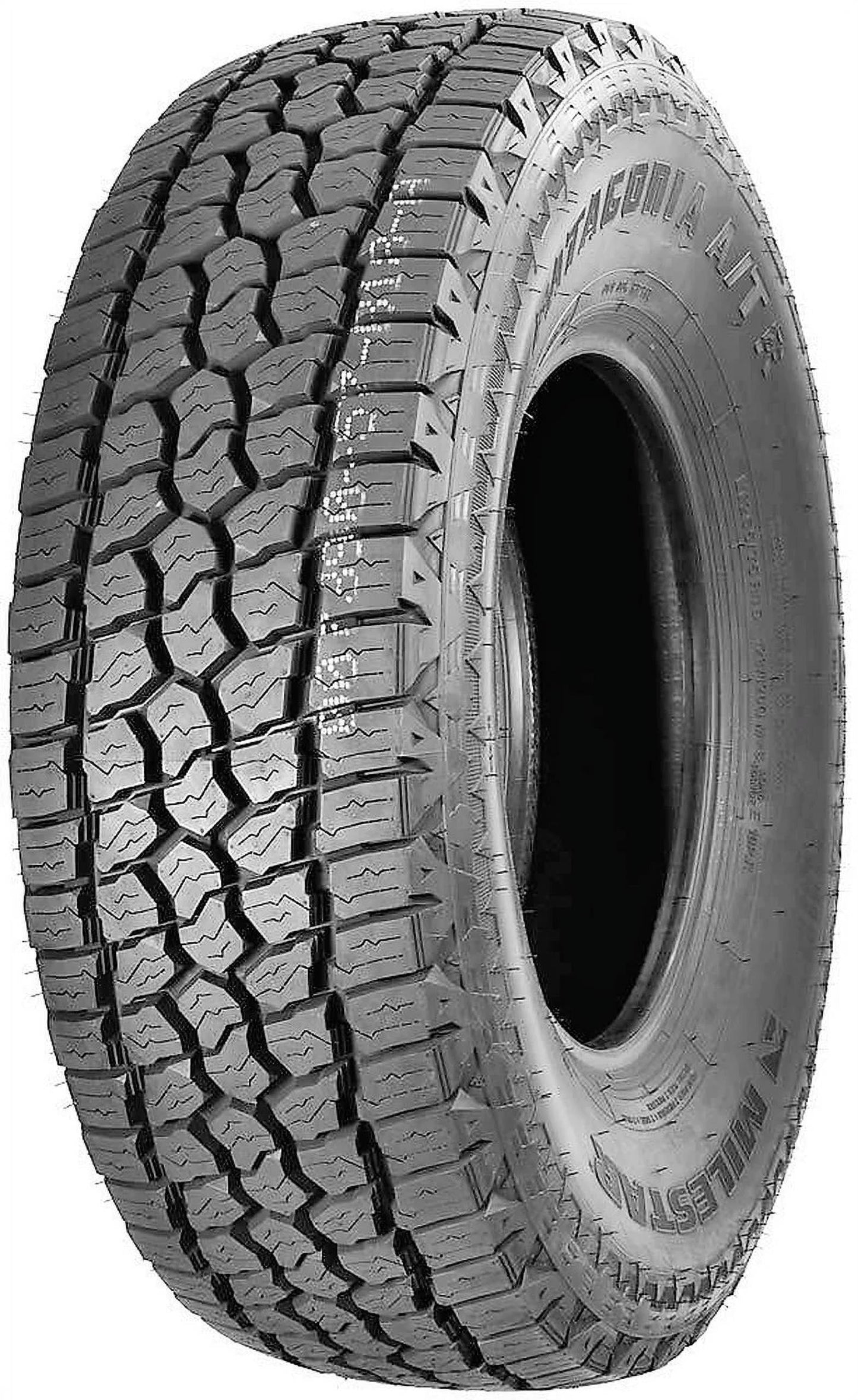 Milestar Patagonia A/TR All-Terrain Tire - 245/65R17 107T Fits: 2004 Jeep Grand Cherokee Overland, 2019 Jeep Cherokee Trailhawk Elite