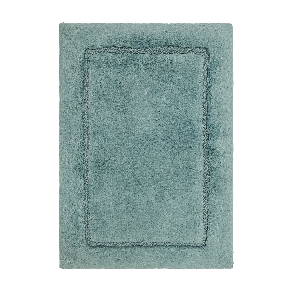Mohawk Home Regency Plush Stain/Fade Resistant Non-Slip Machine Washable Bath Mat, Glacier, 1' 9" x 2' 10"
