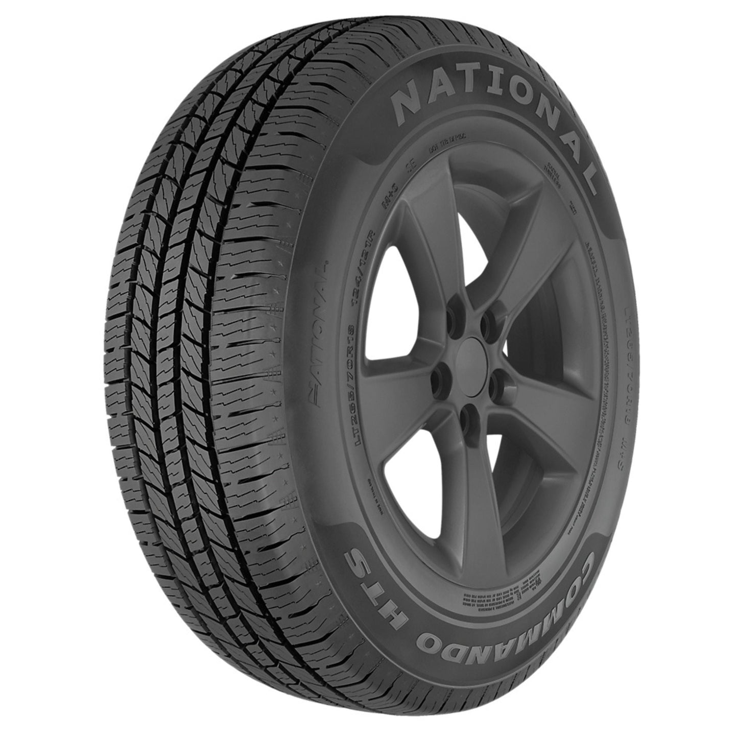 National Commando HTS All Season 255/50R19 107H XL Light Truck Tire