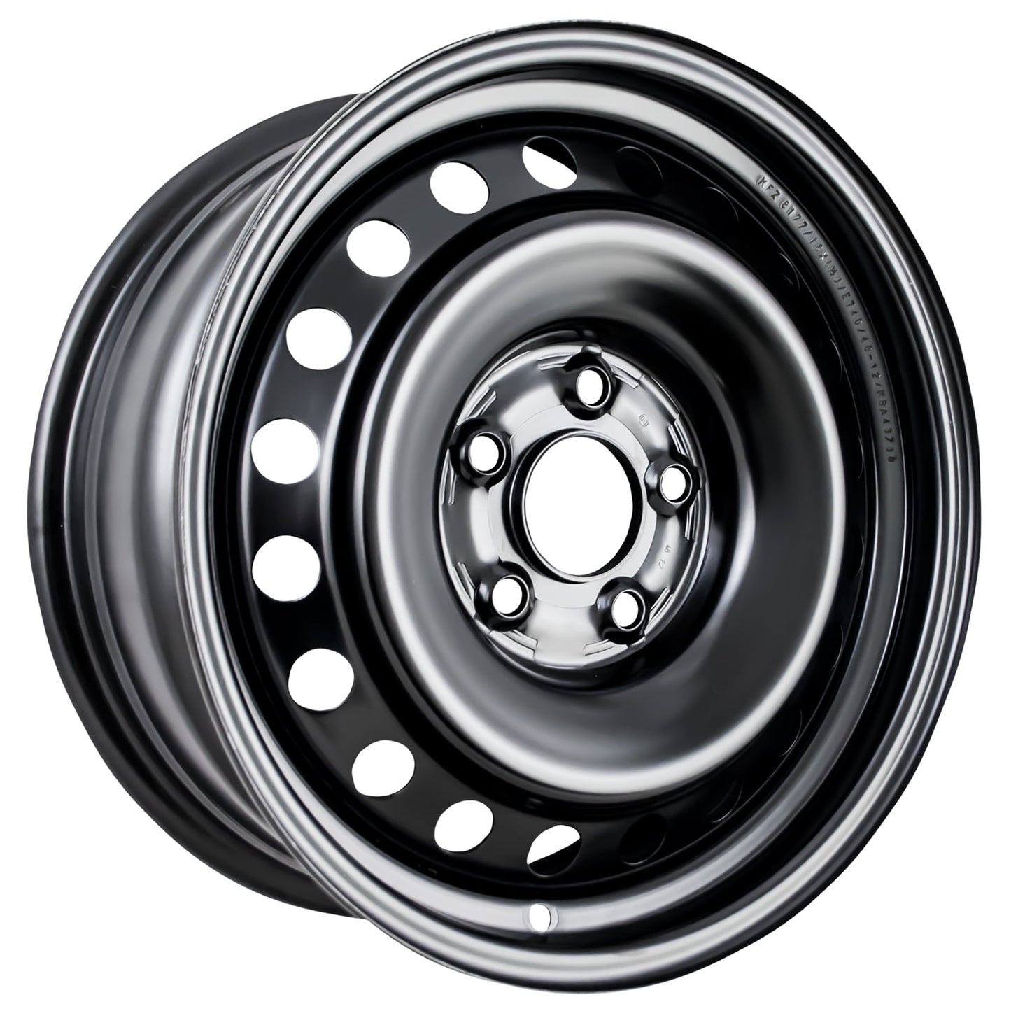 New Aftermarket Painted Black Steel Wheel 16 x 6.5 40300JM00B 20 Hole Style fits 2017-2020 Nissan Qashqai