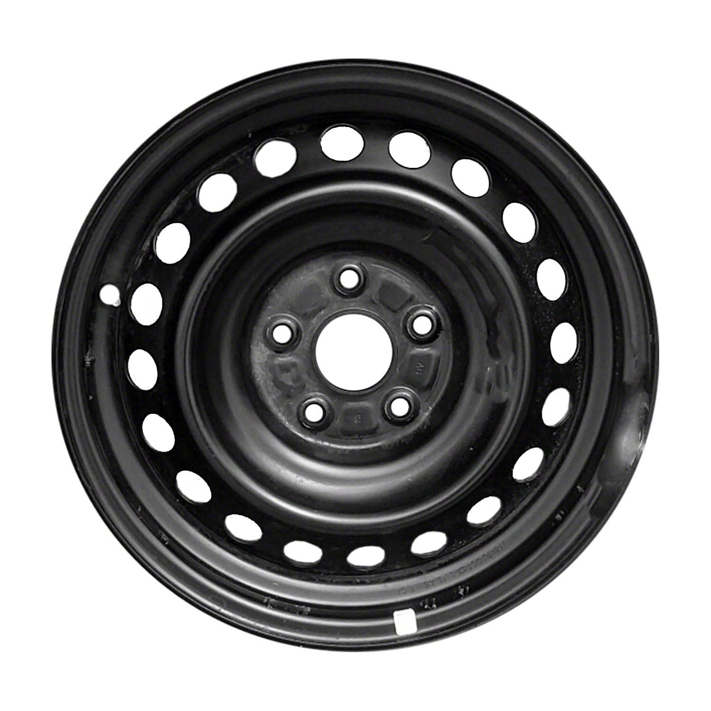 New Aftermarket Painted Black Steel Wheel 16 x 7 20 Hole Style fits 2015-2017 Toyota Camry
