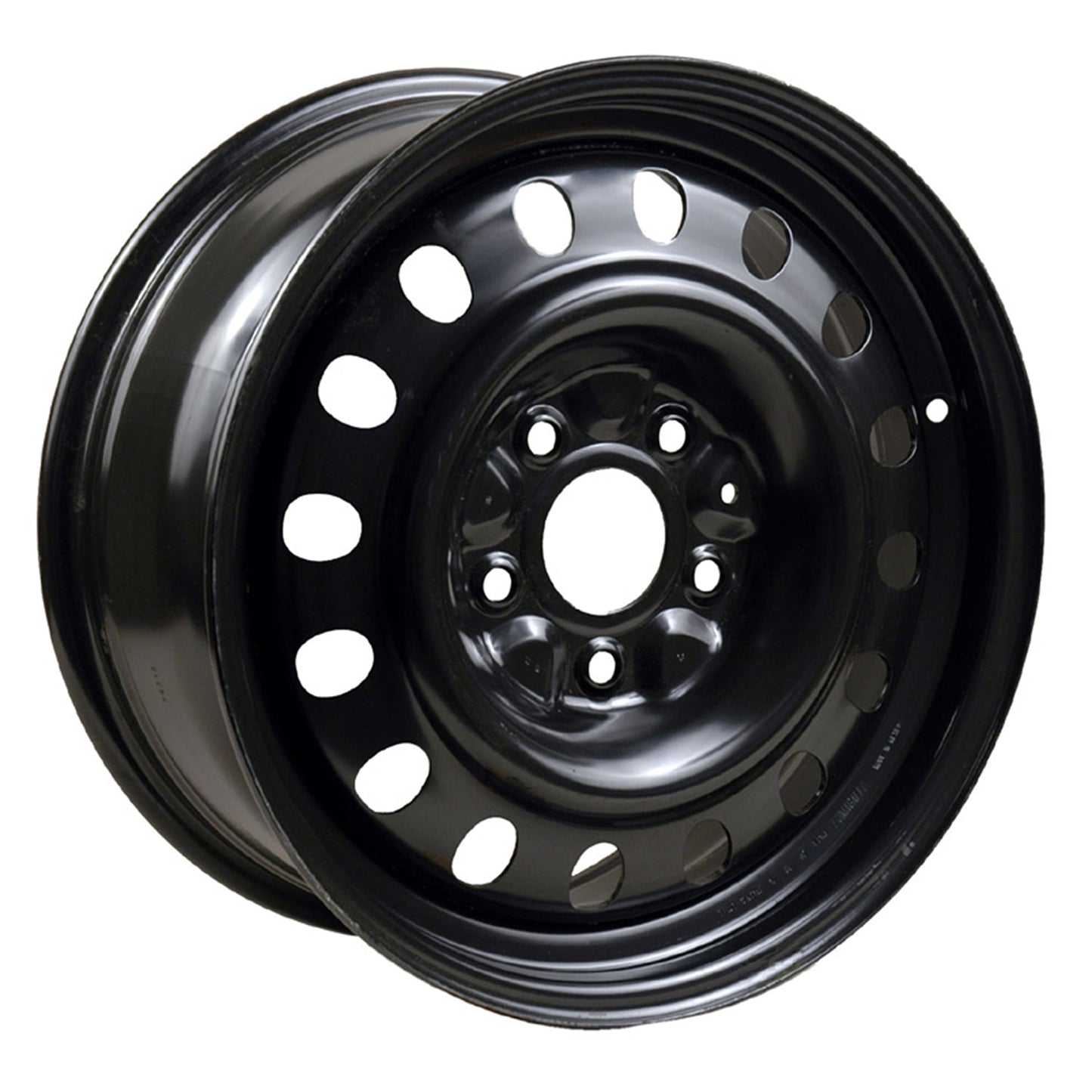 New Aftermarket Painted Black Steel Wheel 17 x 7.5 16 Slot Style fits 1999-2004 Jeep Grand Cherokee
