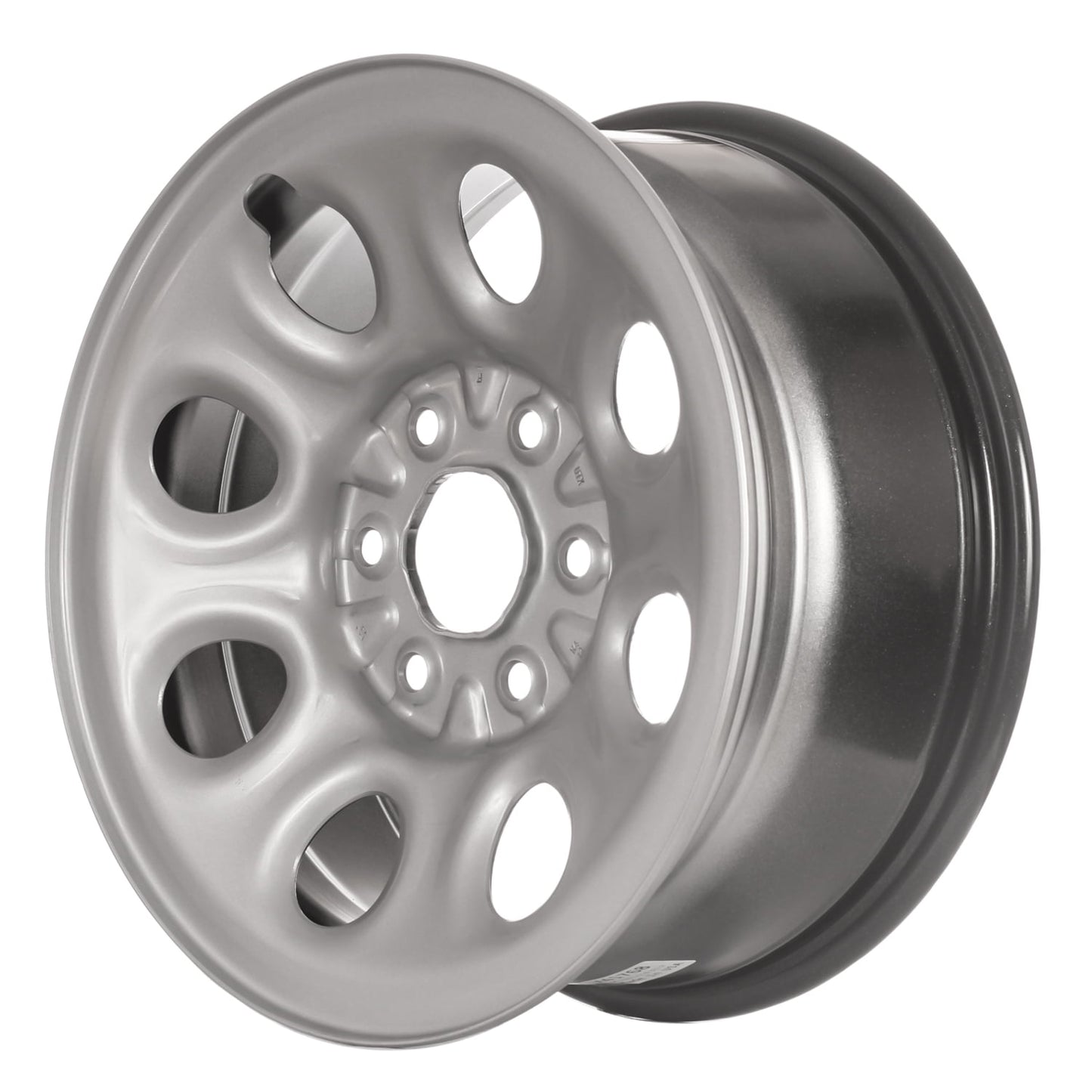 New Aftermarket Painted Silver Steel Wheel 17 x 7.5 9595246 8 Slot Style fits 2011-2014 Cadillac Escalade