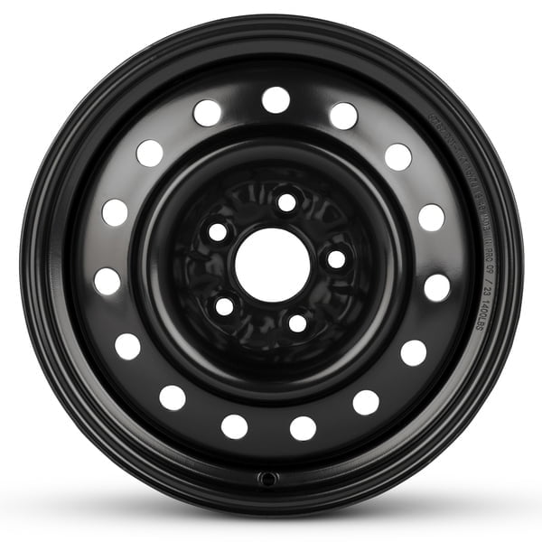 New OEM Replacement Wheel 16x7 in for 2019-2024 Nissan Altima Painted Black 16 inch Steel Rim